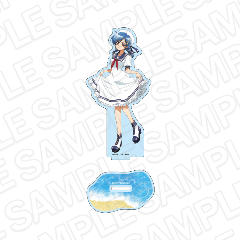 "Mermaid Melody Pichi Pichi Pitch" Hologram Acrylic Figure Hosho Hanon Marine Look Ver.