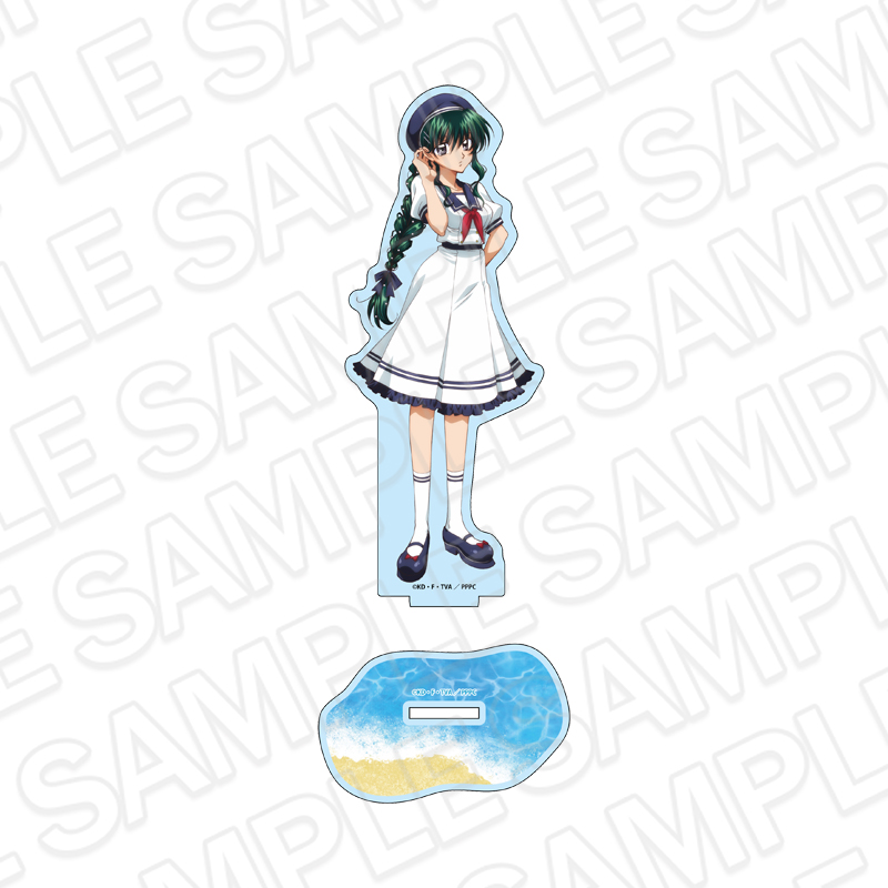 "Mermaid Melody Pichi Pichi Pitch" Hologram Acrylic Figure Toin Rina Marine Look Ver.