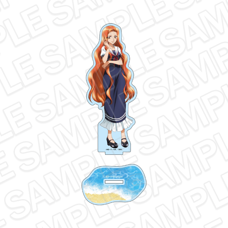 "Mermaid Melody Pichi Pichi Pitch" Hologram Acrylic Figure Sara Marine Look Ver.
