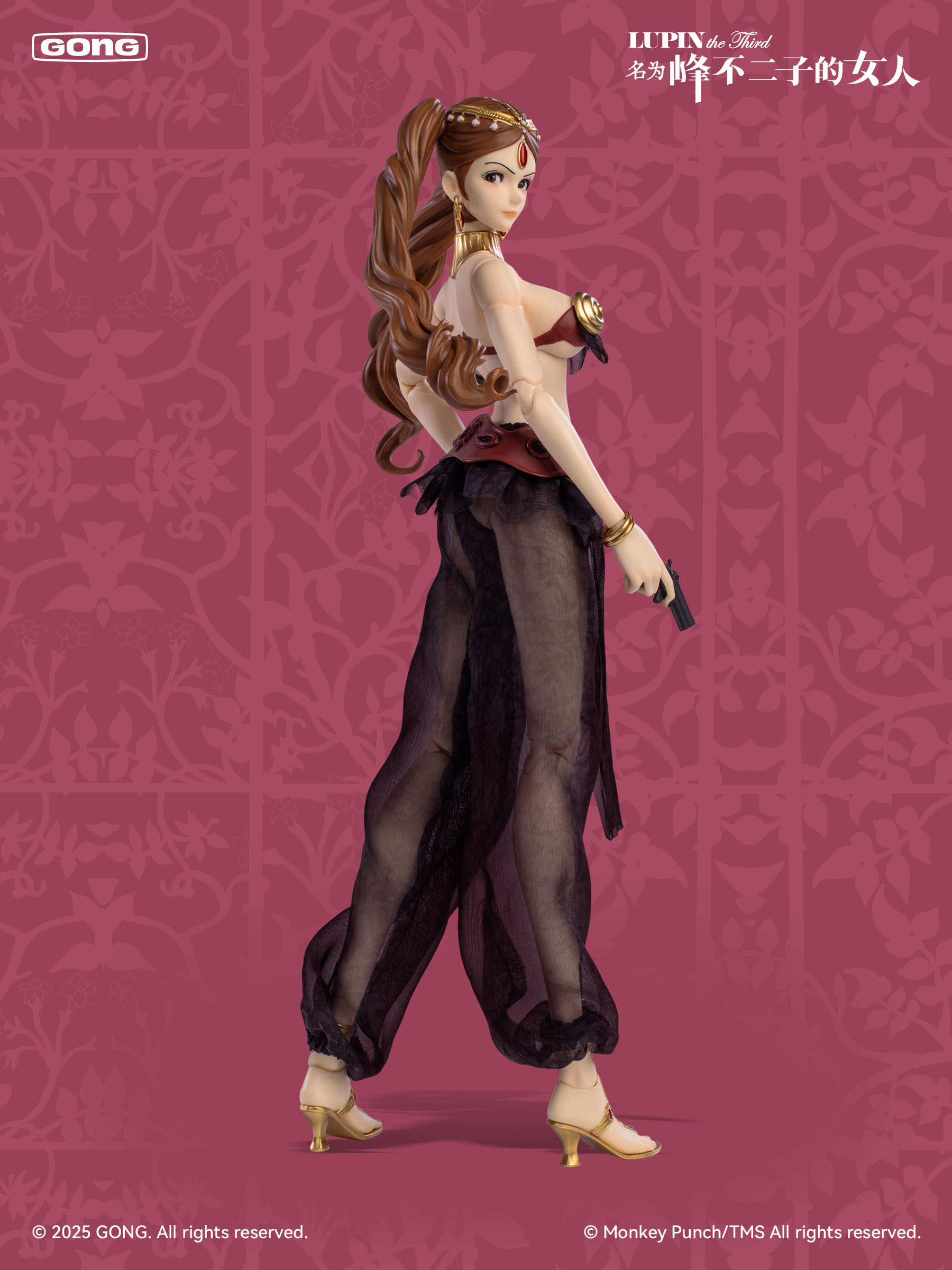 GONG "LUPIN THE THIRD: THE WOMAN CALLED FUJIKO MINE" FUJIKO MINE 1/6 SCALE ACTION FIGURE