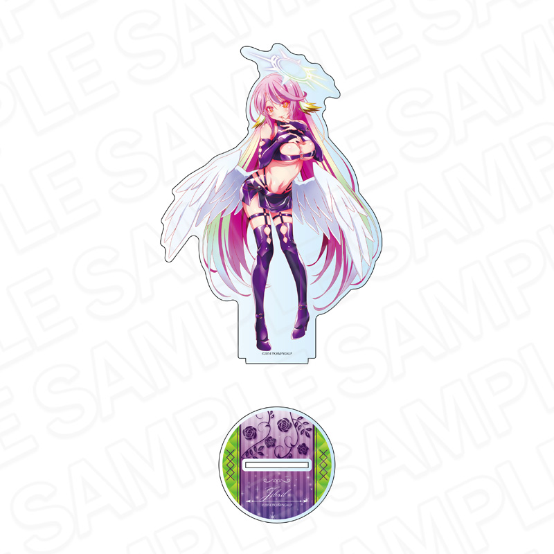 "No Game No Life" Deka Acrylic Stand Jibril Bondage Ver.