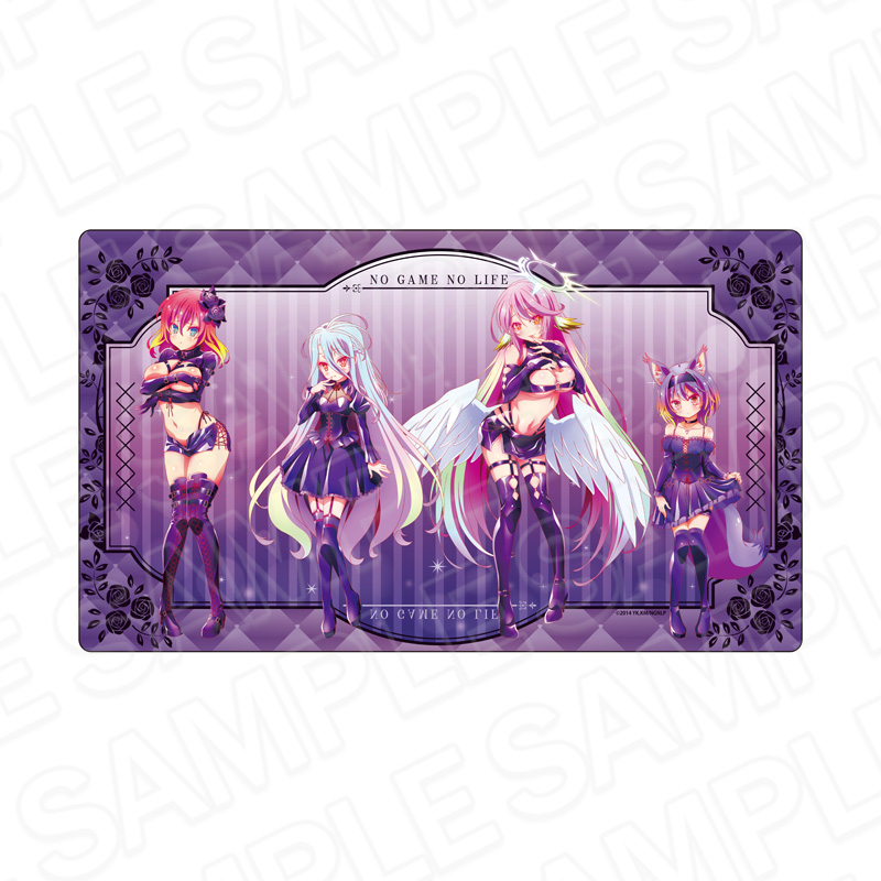 "No Game No Life" Rubber Desk Mat Bondage Ver.
