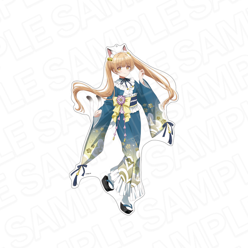 "The Angel Next Door Spoils Me Rotten 2" Extra Large Die-cut Mat Hyakki Yakou Nekomata Ver.