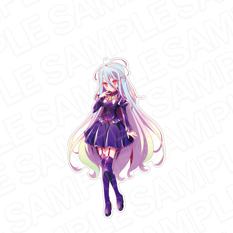 "No Game No Life" Extra Large Die-cut Mat Shiro Bondage Ver.