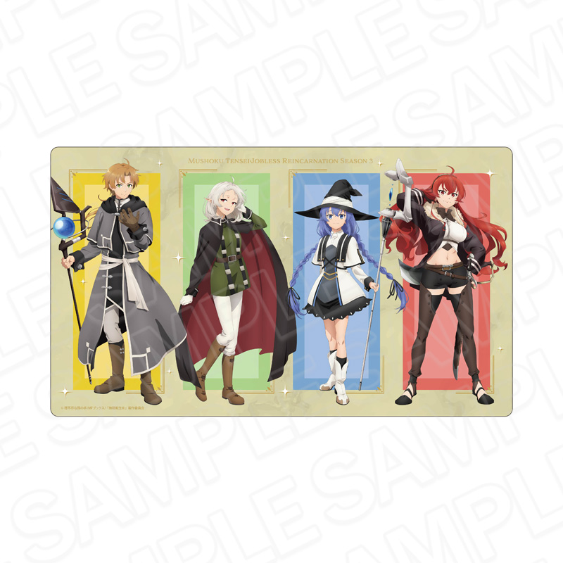 "Mushoku Tensei: Jobless Reincarnation Season 3" Rubber Desk Mat