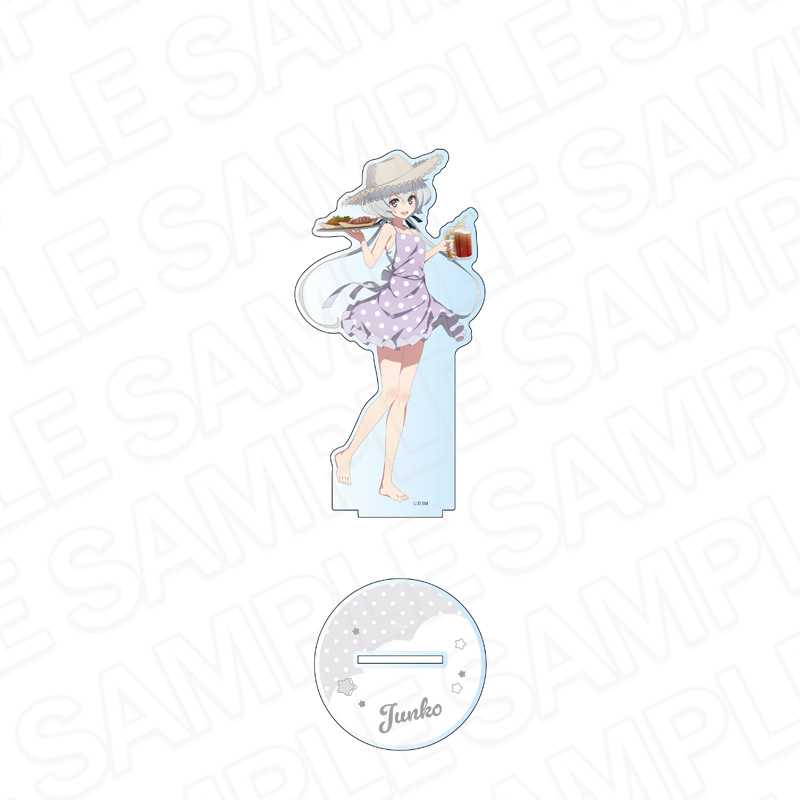 "Zombie Land Saga: Yumeginga Paradise" Deka Acrylic Stand Konno Junko Everlasting Summer Beach House Ver.