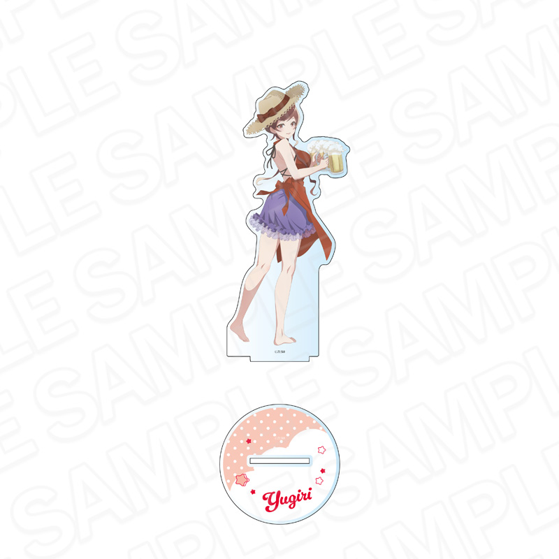 "Zombie Land Saga: Yumeginga Paradise" Deka Acrylic Stand Yugiri Everlasting Summer Beach House Ver.