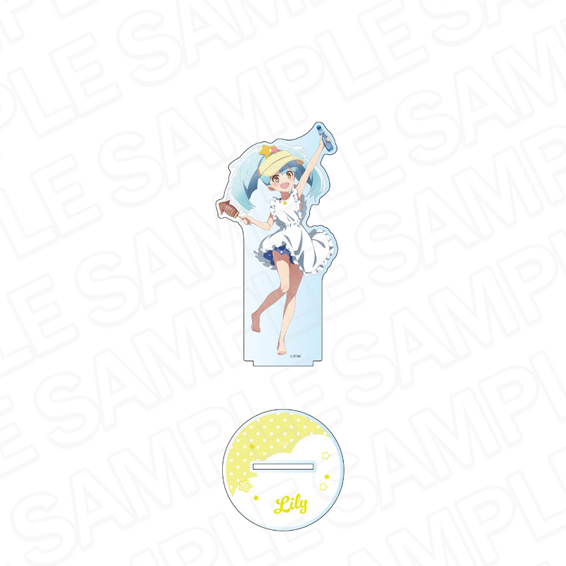 "Zombie Land Saga: Yumeginga Paradise" Deka Acrylic Stand Hoshikawa Lily Everlasting Summer Beach House Ver.