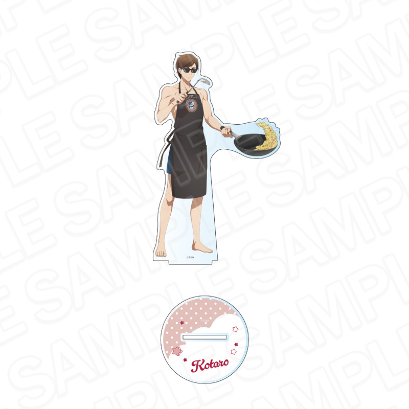 "Zombie Land Saga: Yumeginga Paradise" Deka Acrylic Stand Tatsumi Kotaro Everlasting Summer Beach House Ver.