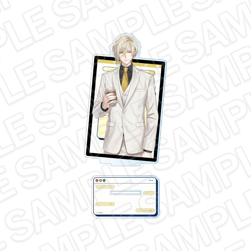 "Ikemen Prince: Beauty and Her Beast" Deka Acrylic Stand Chevalier Michel 6th Anniversary Ver.