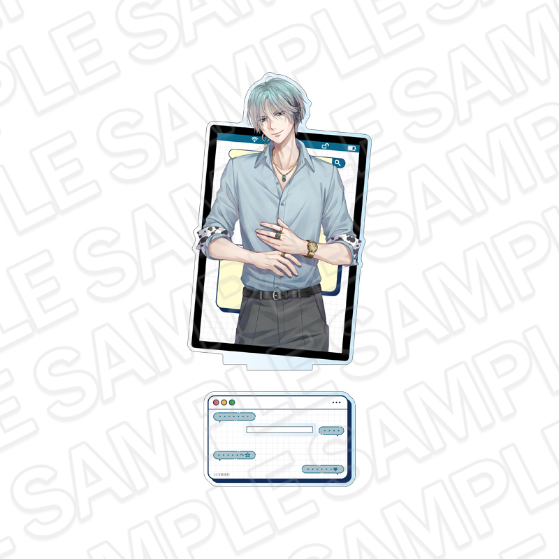 "Ikemen Prince: Beauty and Her Beast" Deka Acrylic Stand Silvio Ricci 6th Anniversary Ver.