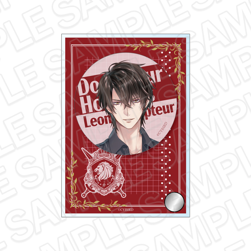 "Ikemen Prince: Beauty and Her Beast" Can Badge Stand Set Leon Dompteur 6th Anniversary Ver.