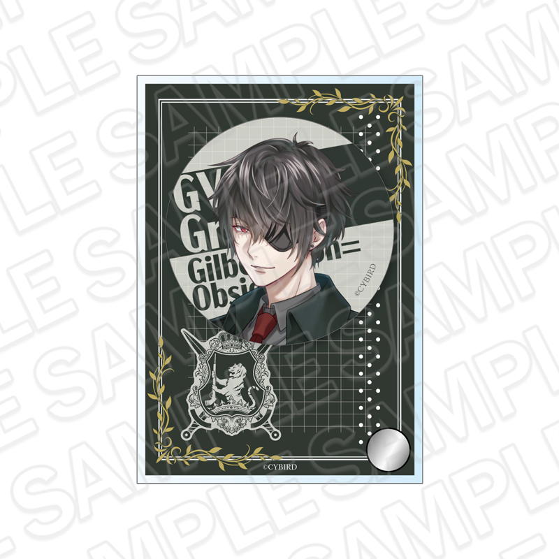 "Ikemen Prince: Beauty and Her Beast" Can Badge Stand Set Gilbert von Obsidian 6th Anniversary Ver.
