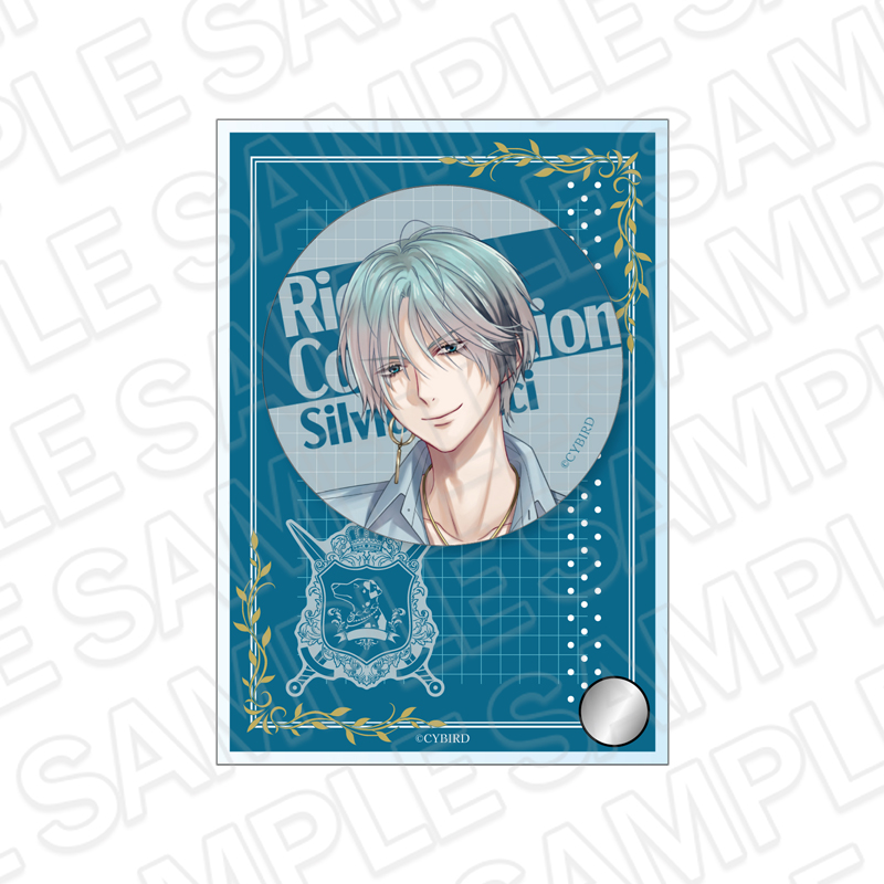 "Ikemen Prince: Beauty and Her Beast" Can Badge Stand Set Silvio Ricci 6th Anniversary Ver.