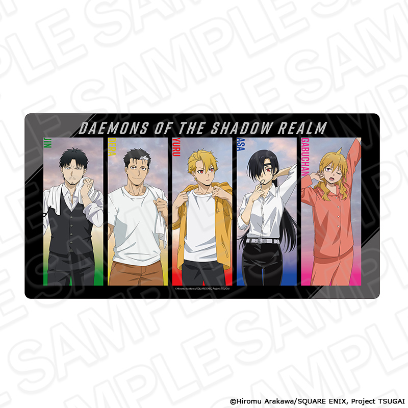 "Daemons of the Shadow Realm" Rubber Desk Mat Morning Ver.