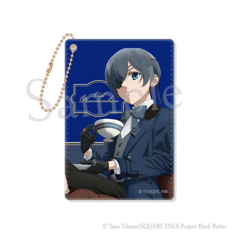 "Black Butler Public School Arc" Pass Case 2 Ciel Phantomhive