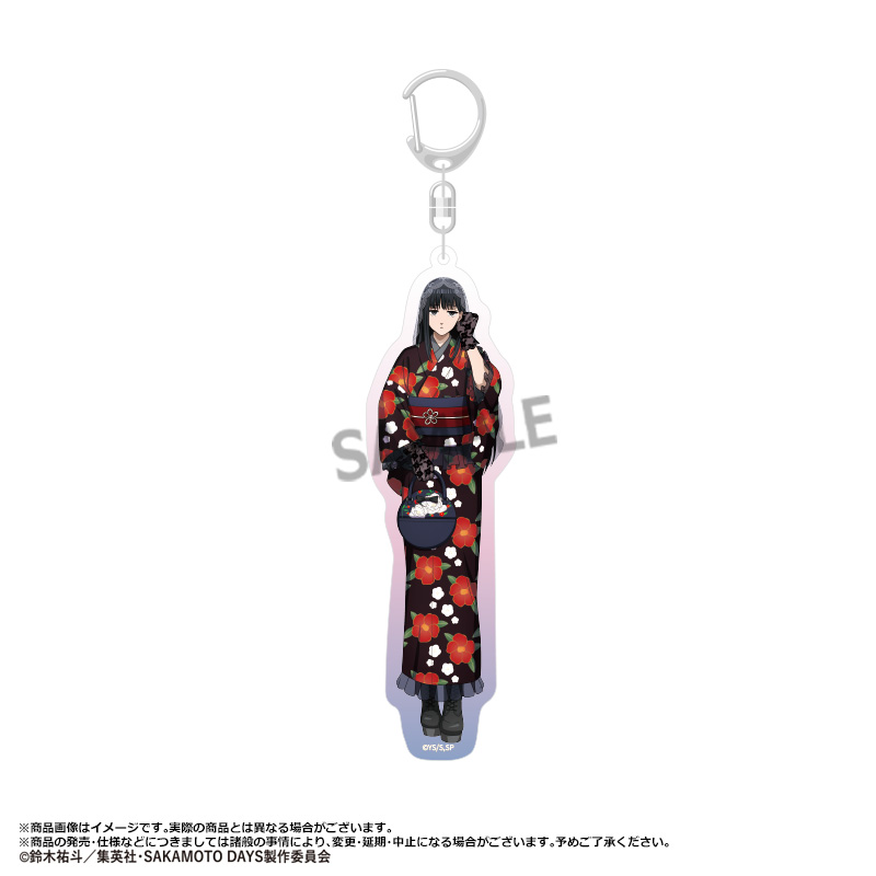 "Sakamoto Days" Big Acrylic Key Chain Japanese Style Modern Ver. E Osaragi