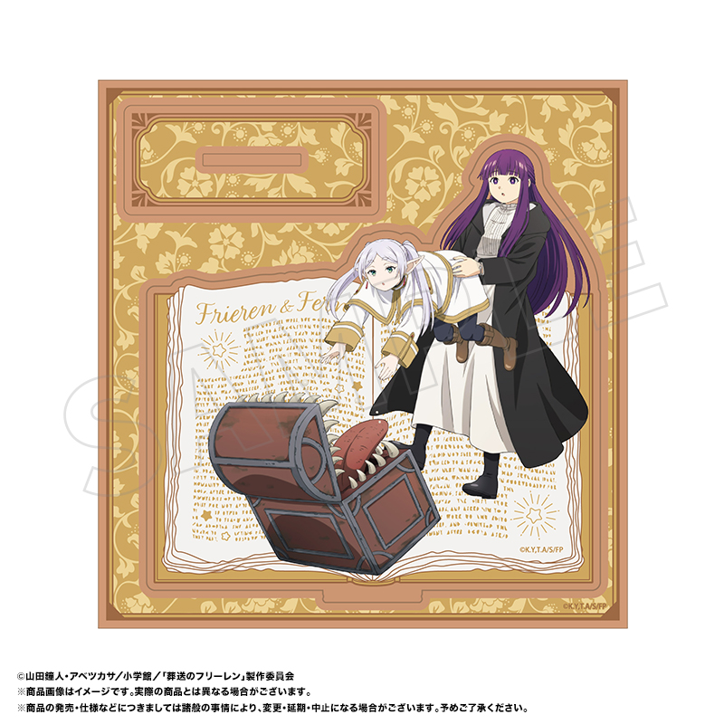 "Frieren: Beyond Journey's End" Wooden Stand F Frieren & Fern