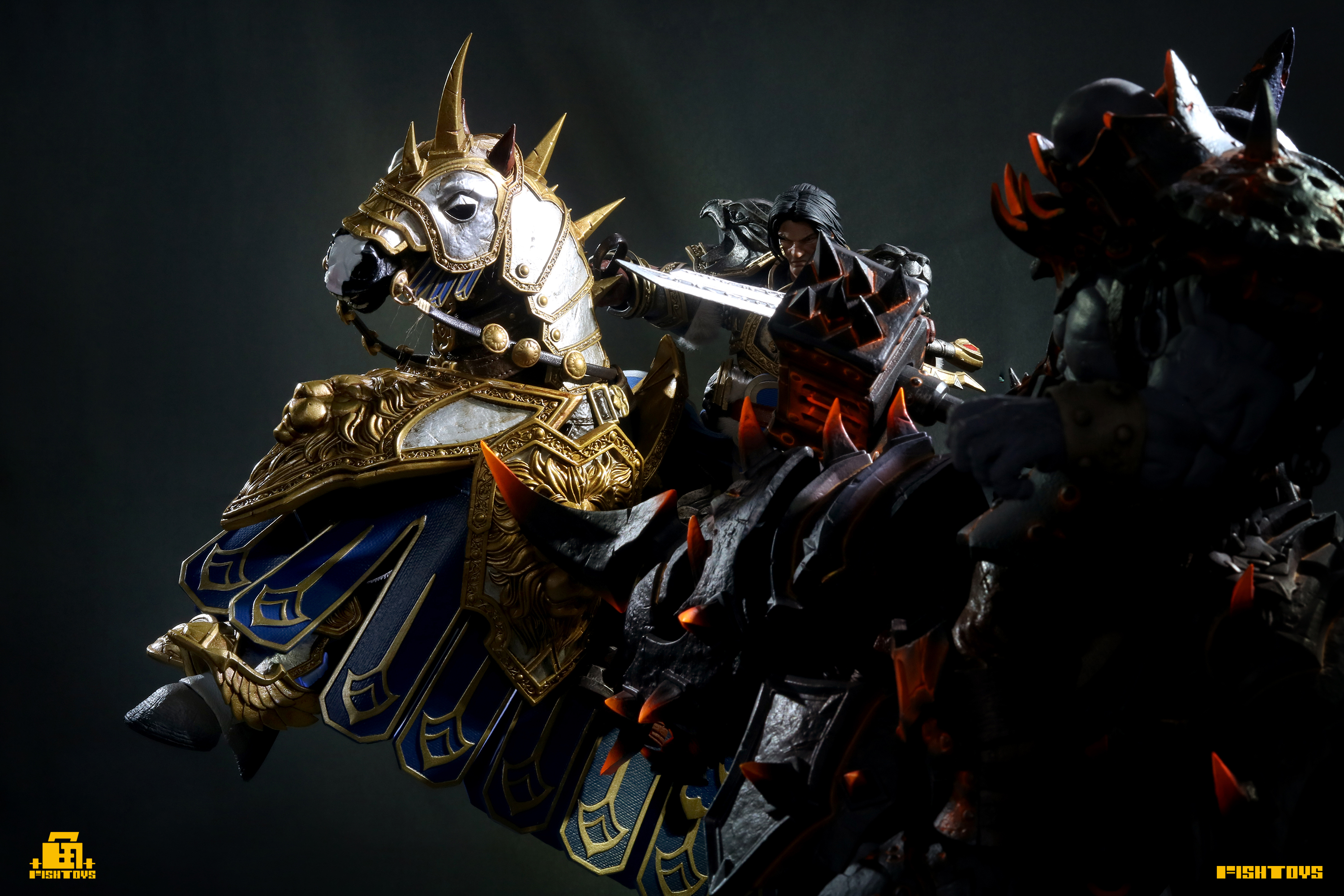 FISH TOYS KNIGHT'S GLORY FULL ARMOR SET COMPONENTS