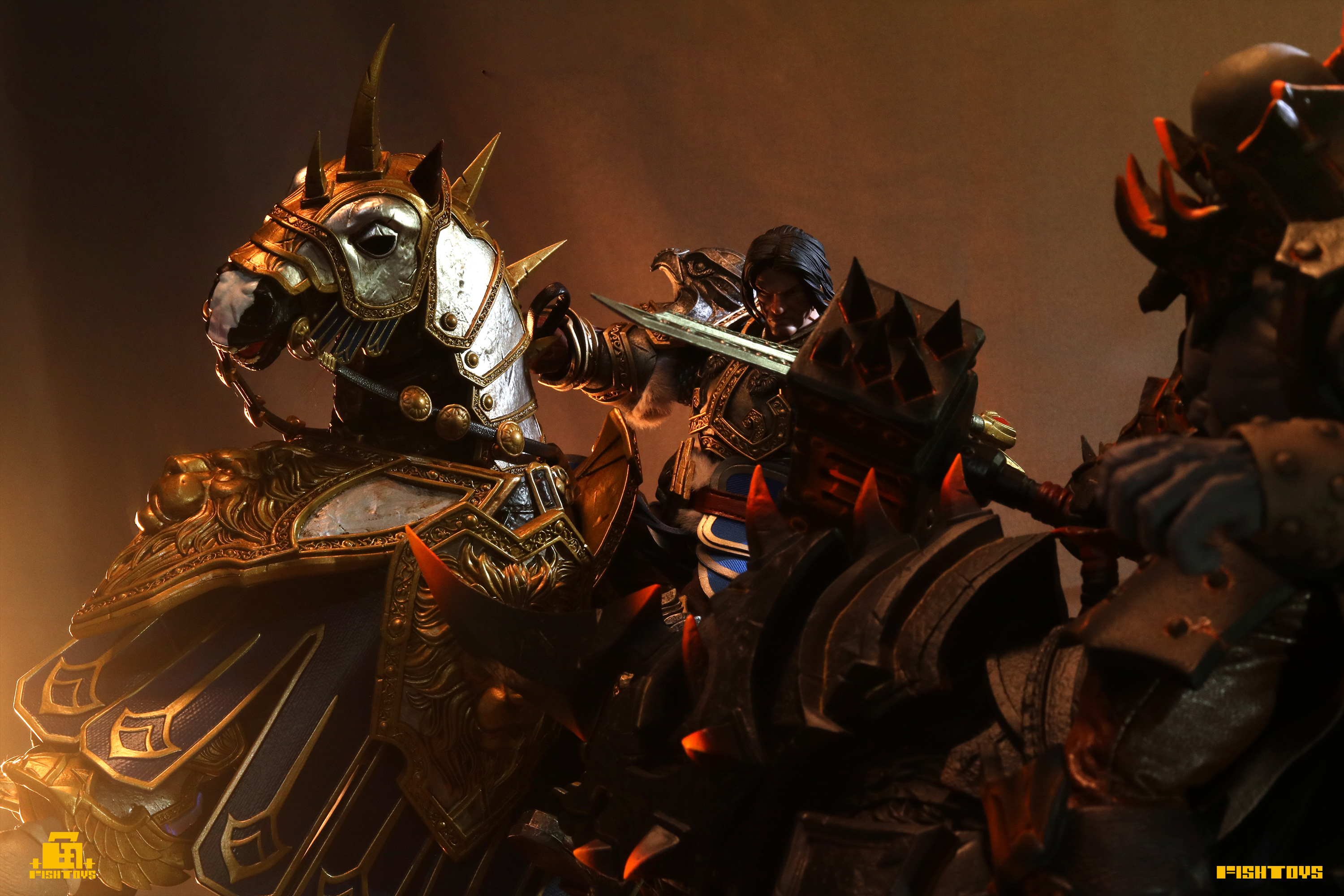 FISH TOYS KNIGHT'S GLORY FULL ARMOR SET COMPONENTS