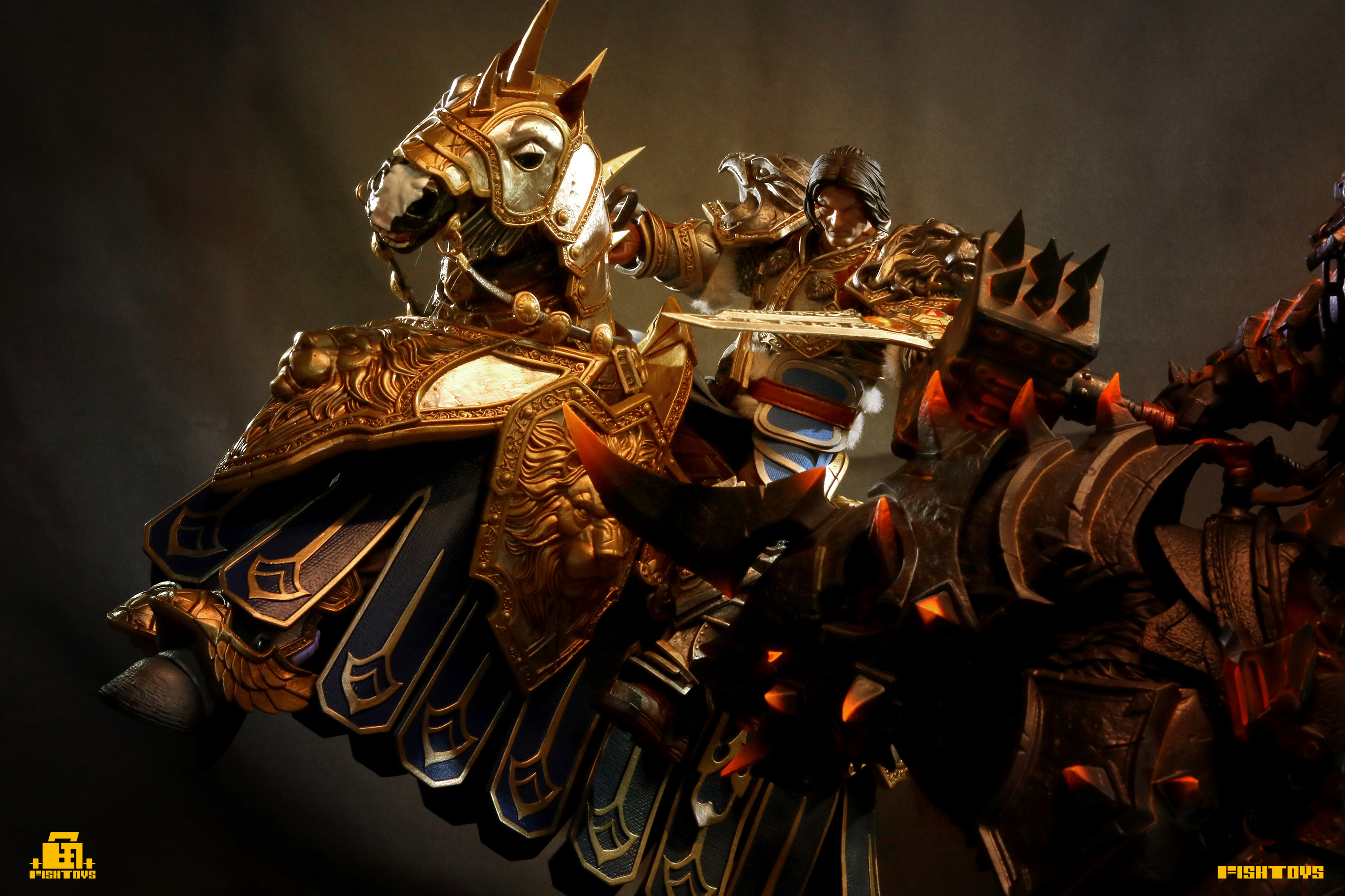 FISH TOYS KNIGHT'S GLORY FULL ARMOR SET COMPONENTS