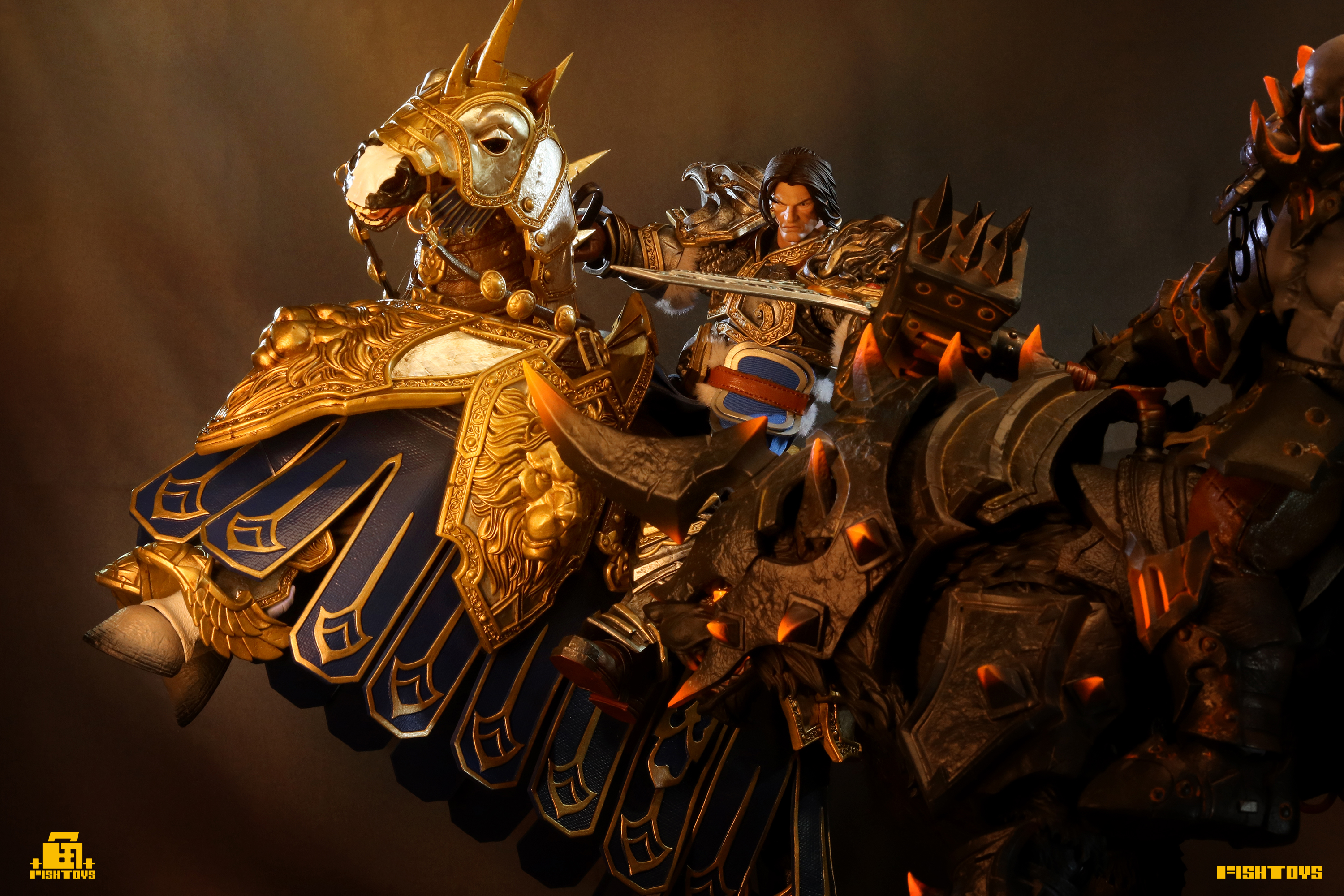 FISH TOYS KNIGHT'S GLORY FULL ARMOR SET COMPONENTS