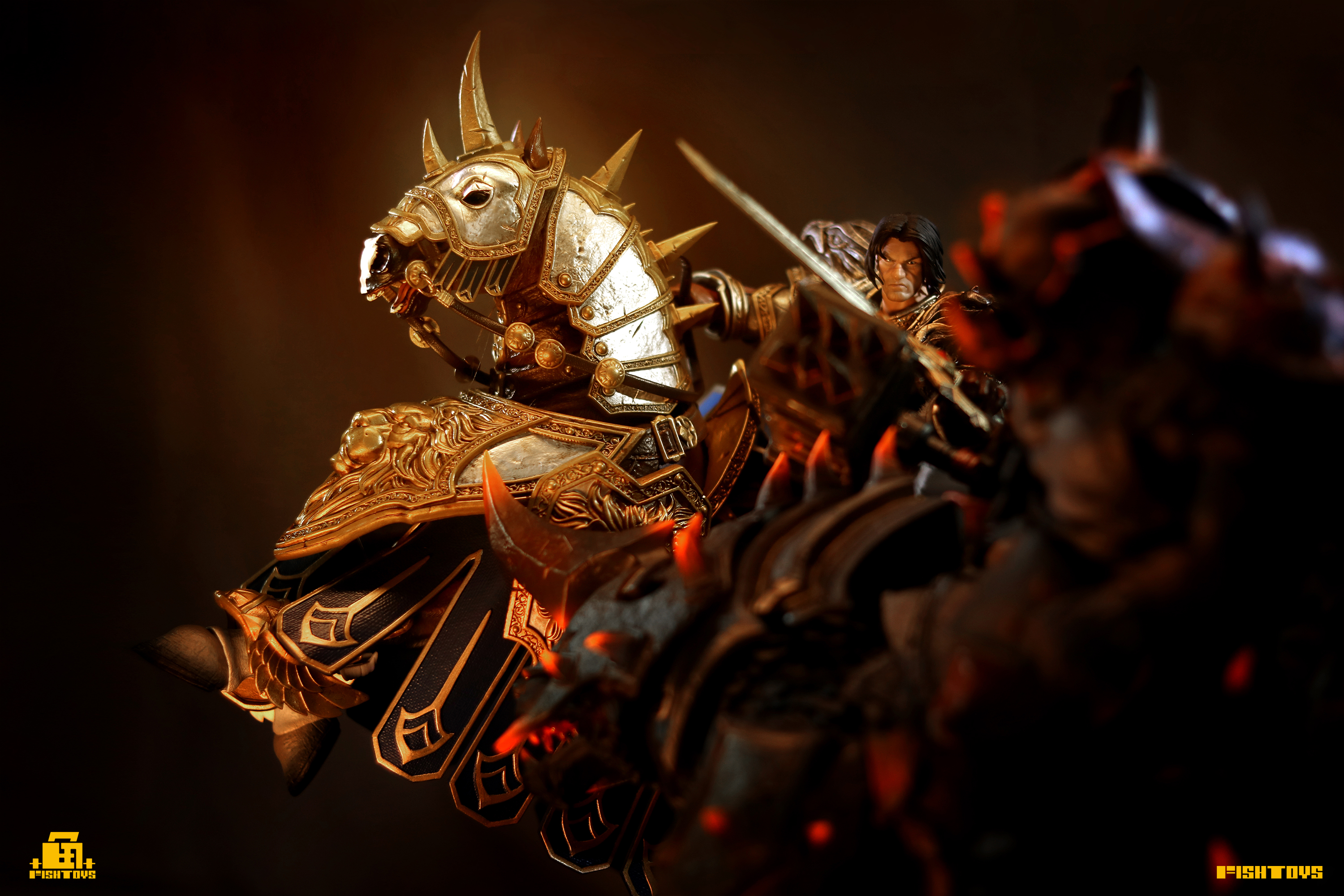 FISH TOYS KNIGHT'S GLORY FULL ARMOR SET COMPONENTS