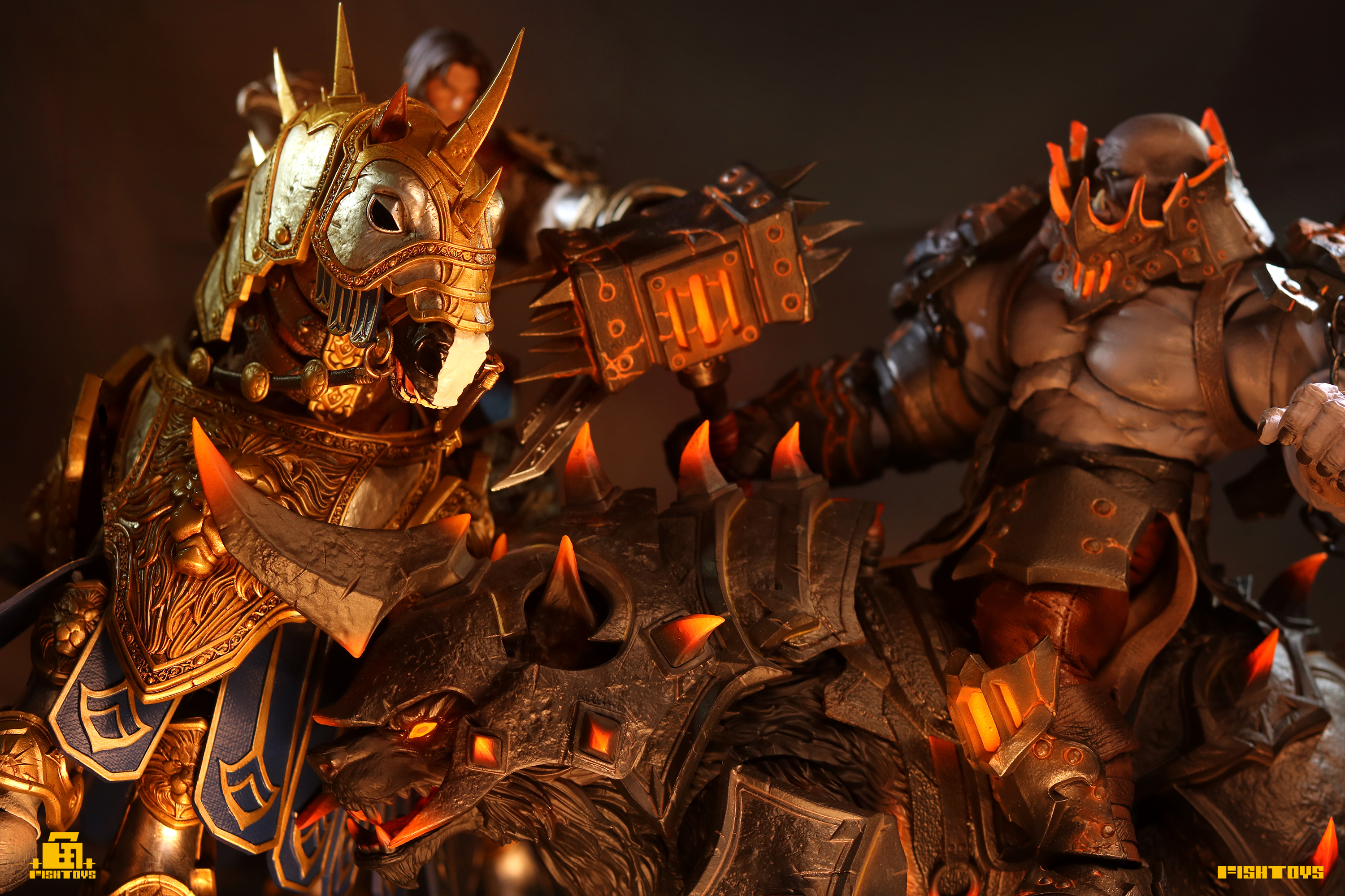 FISH TOYS KNIGHT'S GLORY FULL ARMOR SET COMPONENTS