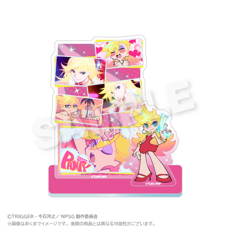 "New Panty & Stocking with Garterbelt" Memories Acrylic Mascot Panty