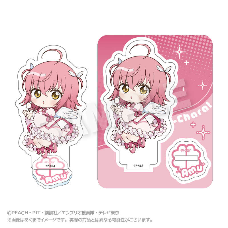 "Shugo Chara!" x RED TOKYO TOWER Mini Character Acrylic Mascot Hinamori Amu