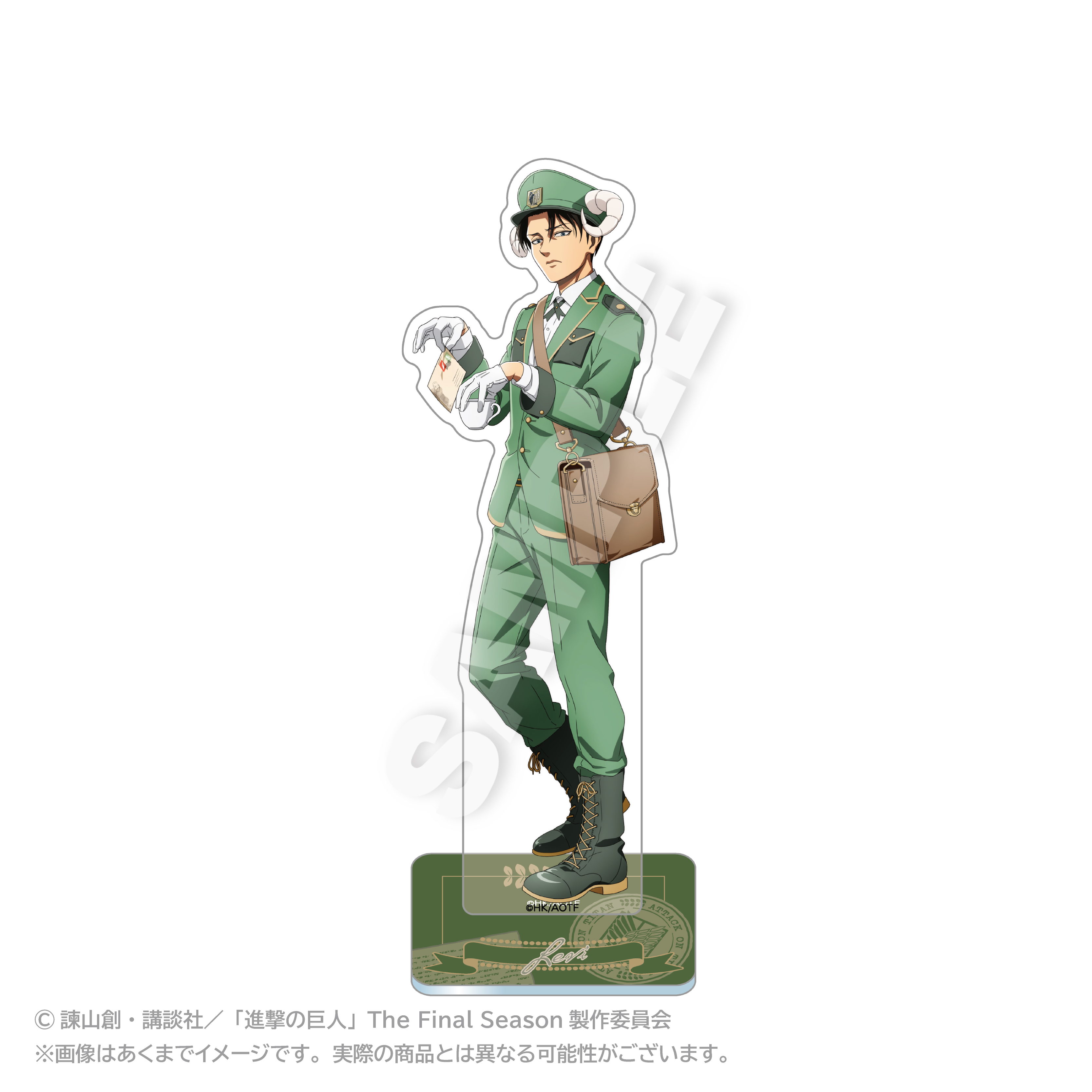 "Attack on Titan" Acrylic Stand Otodoke Mail Ver. (Original Illustration) Levi