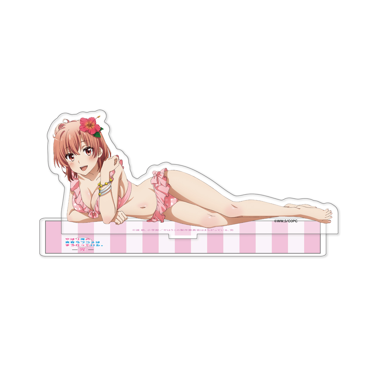 "Yahari Ore no Seishun Love-come wa Machigatteiru. Kan" Original Illustration Acrylic Stand Yuigahama Yui (Swimwear)
