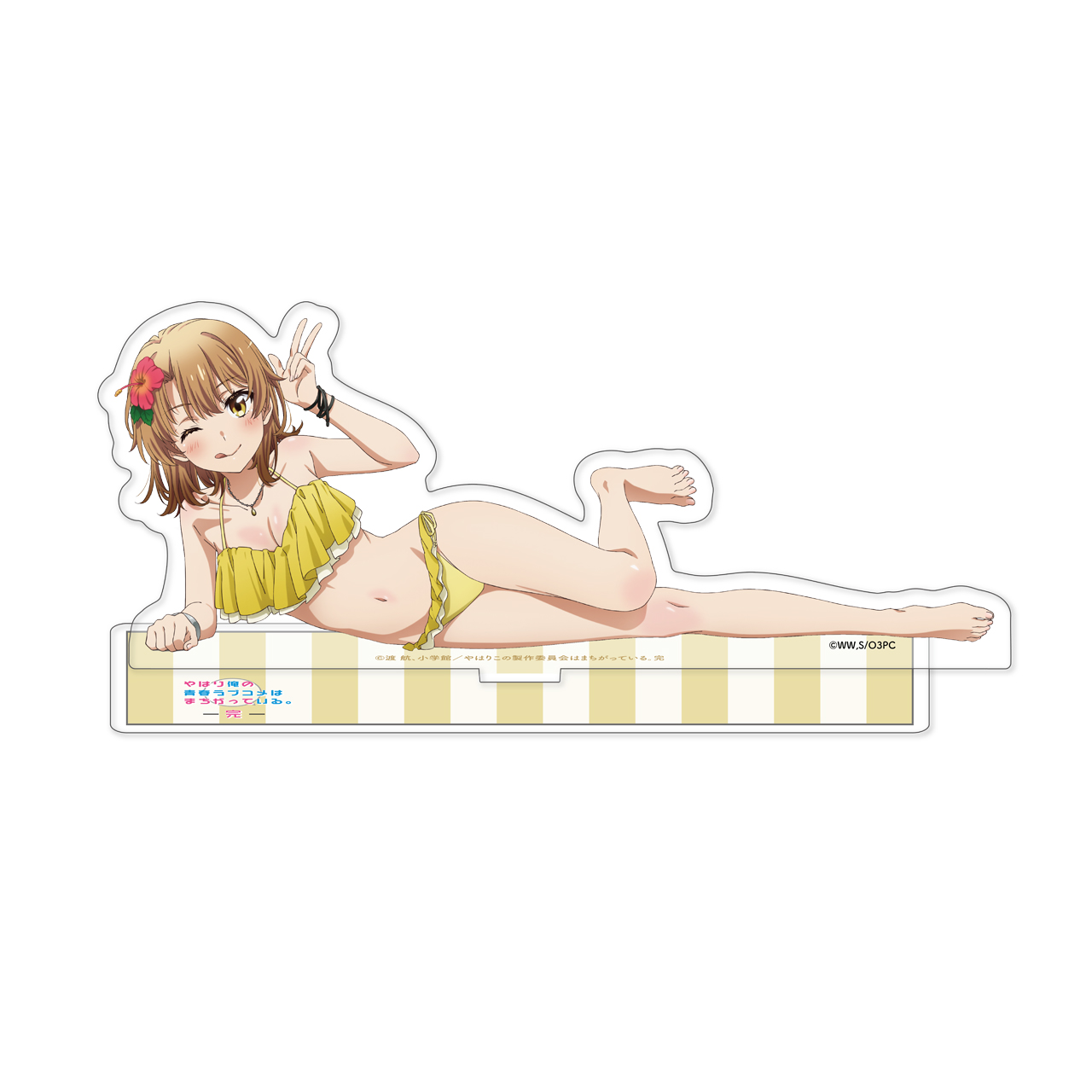 "Yahari Ore no Seishun Love-come wa Machigatteiru. Kan" Original Illustration Acrylic Stand Isshiki Iroha (Swimwear)