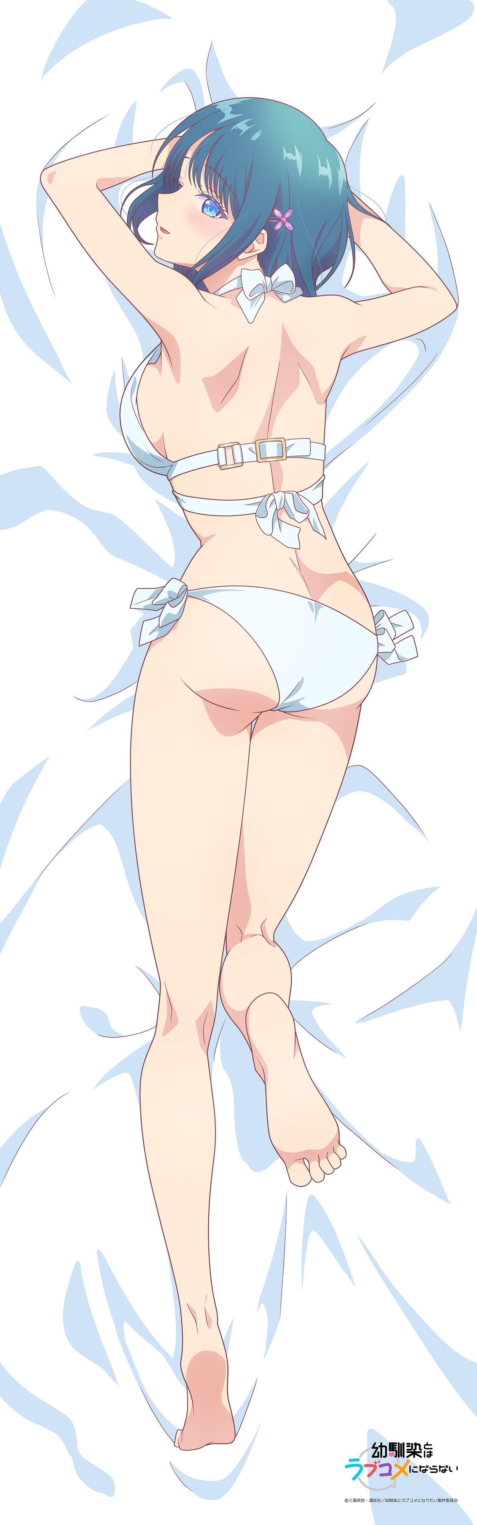 "You Can't Be In a Rom-Com with Your Childhood Friends!" Original Illustration Premium Dakimakura Cover Minamo Shio (Swimwear)