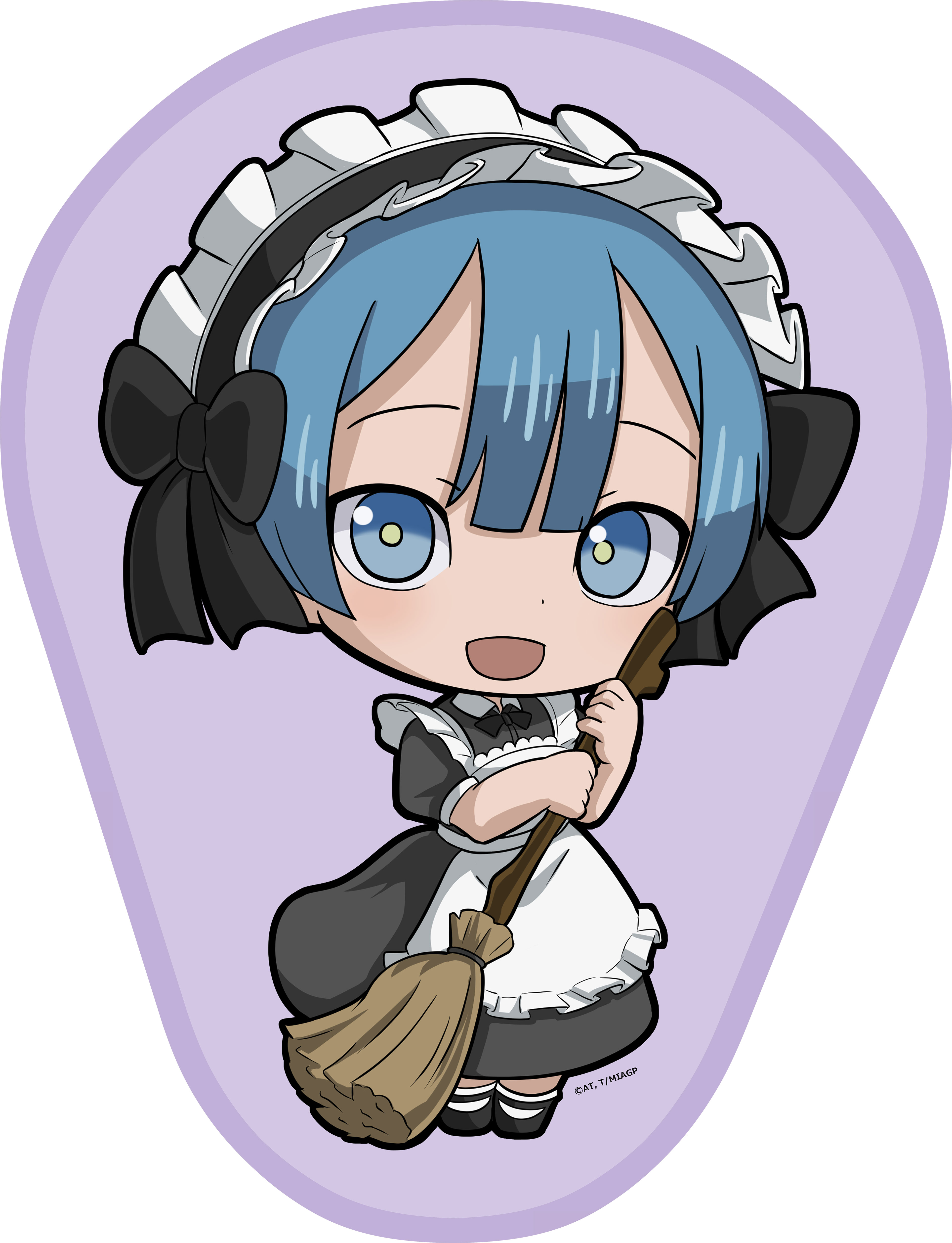 "Made in Abyss" Original Illustration Die-cut Blanket Marulk (Maid)