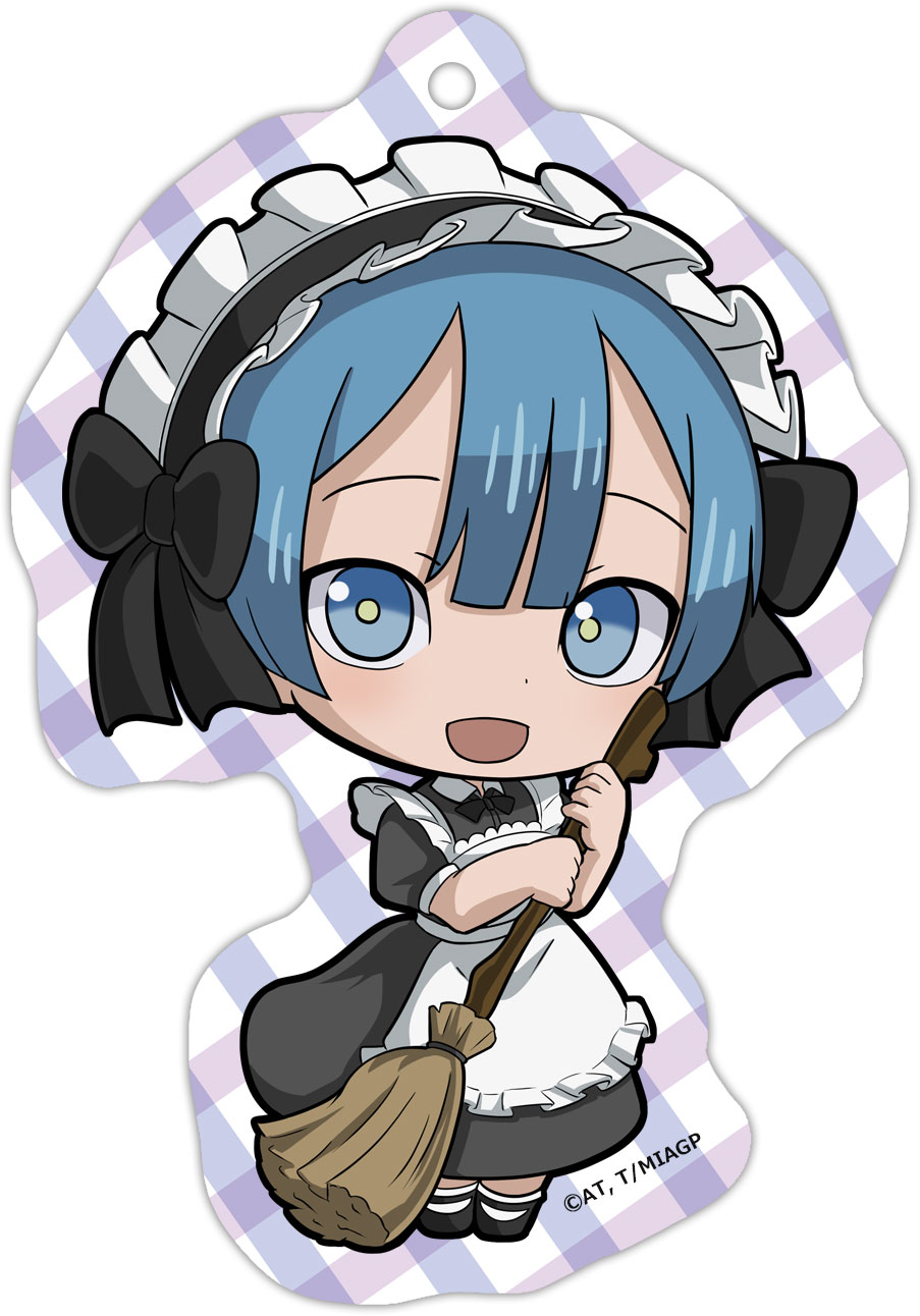 "Made in Abyss" Original Illustration Die-cut Cushion Strap Marulk (Maid)