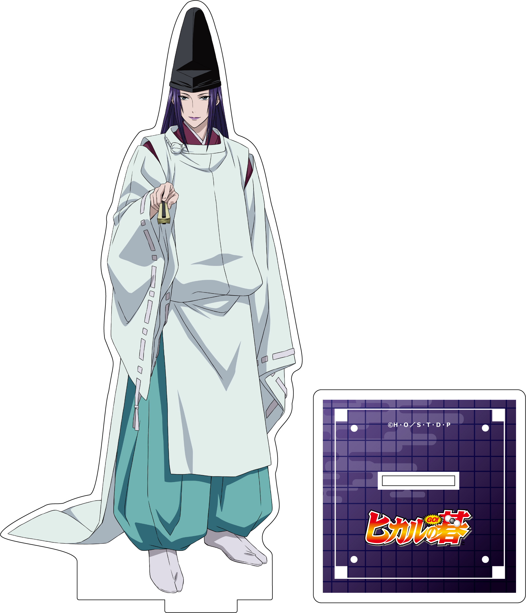 "Hikaru no Go" Original Illustration Acrylic Stand Fujiwara no Sai