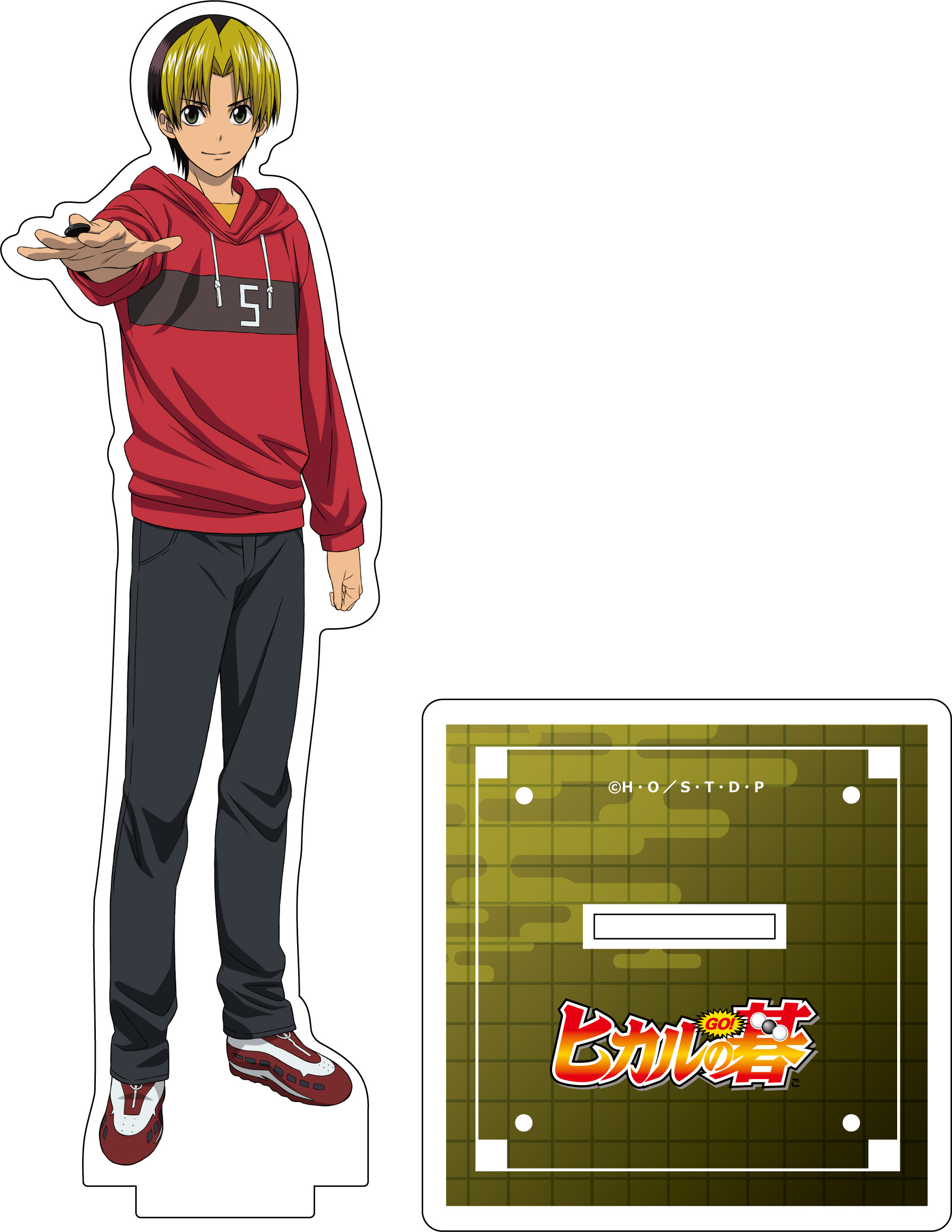 "Hikaru no Go" Original Illustration Acrylic Stand Shindo Hikaru