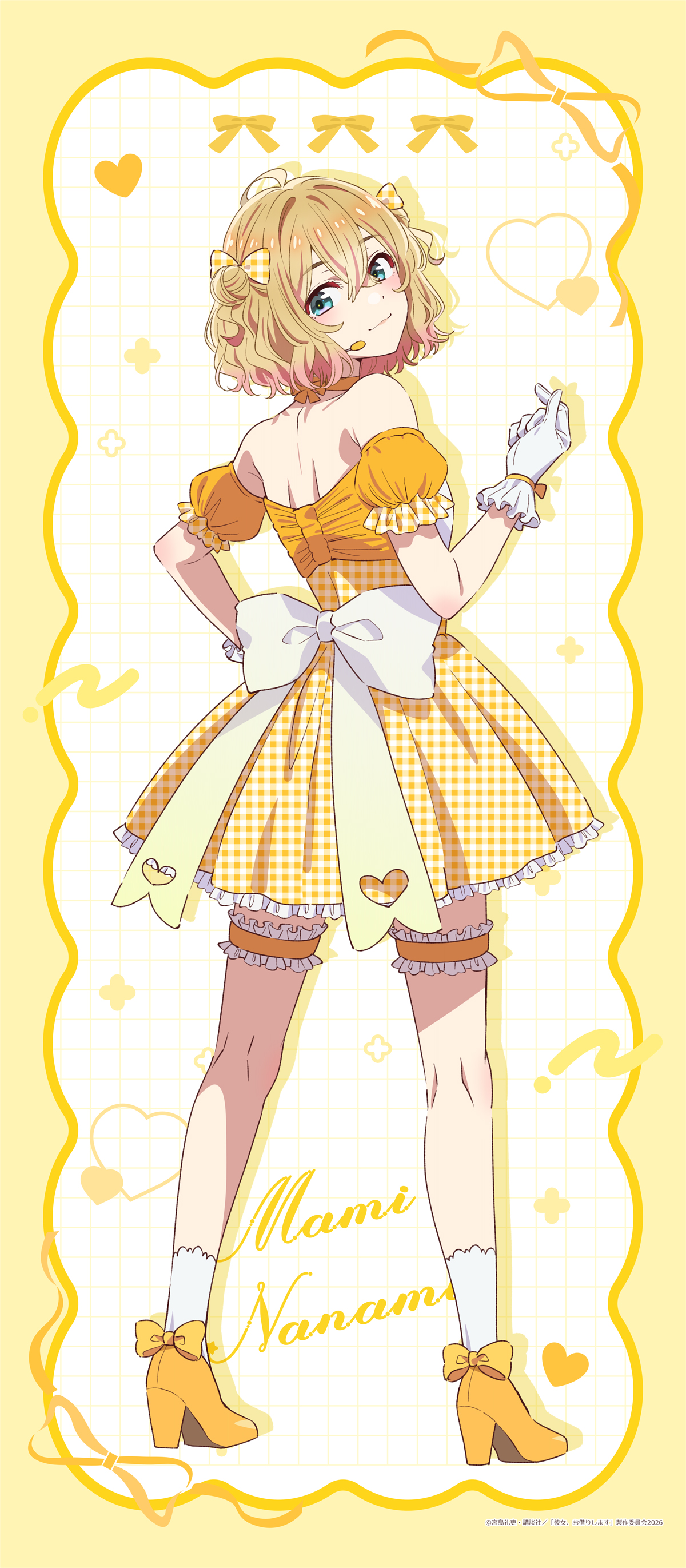 "Rent-A-Girlfriend" Original Illustration Big Tapestry Nanami Mami (Idol)