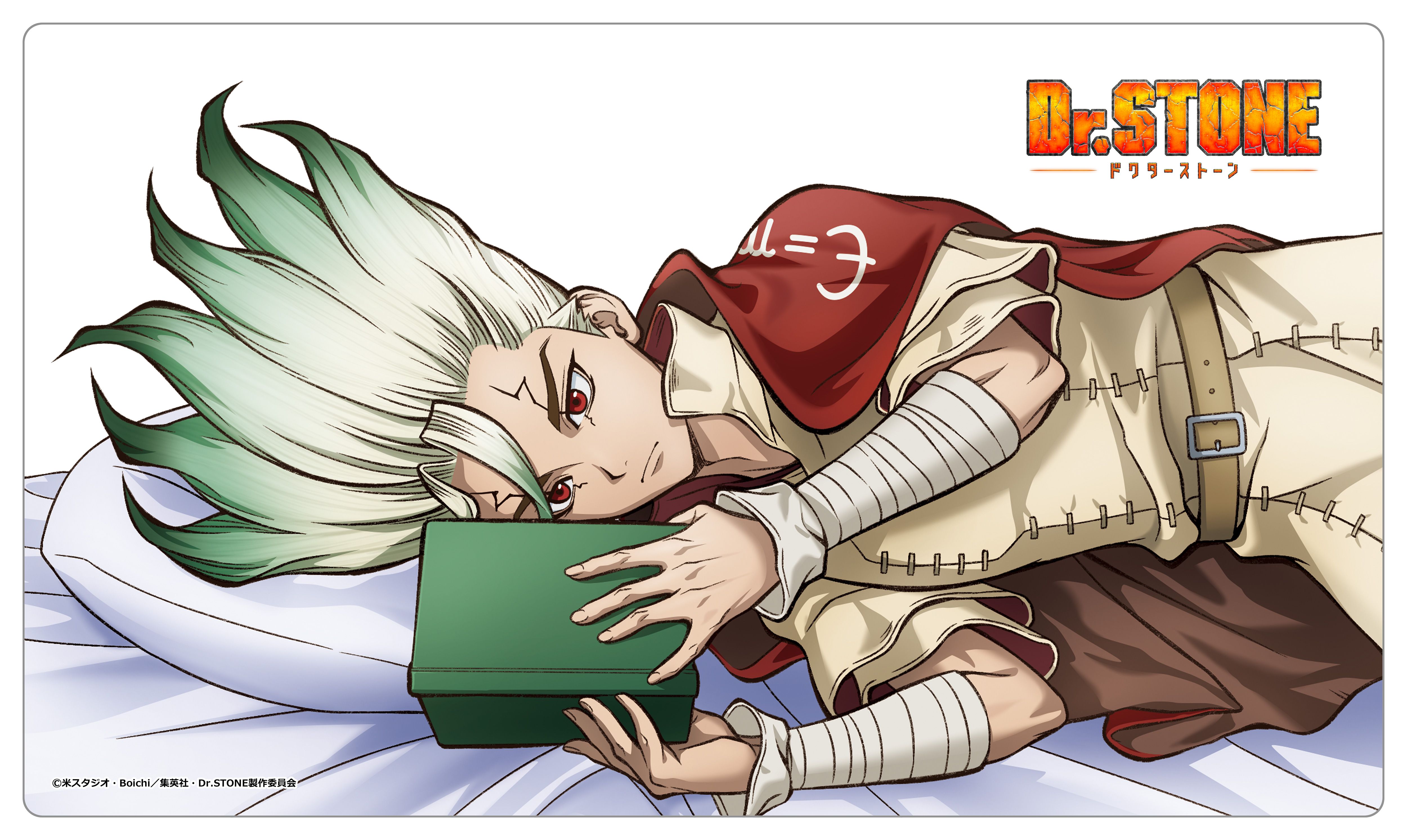 "Dr. Stone" Original Illustration Rubber Mat Ishigami Senku (4th Series Ver.)