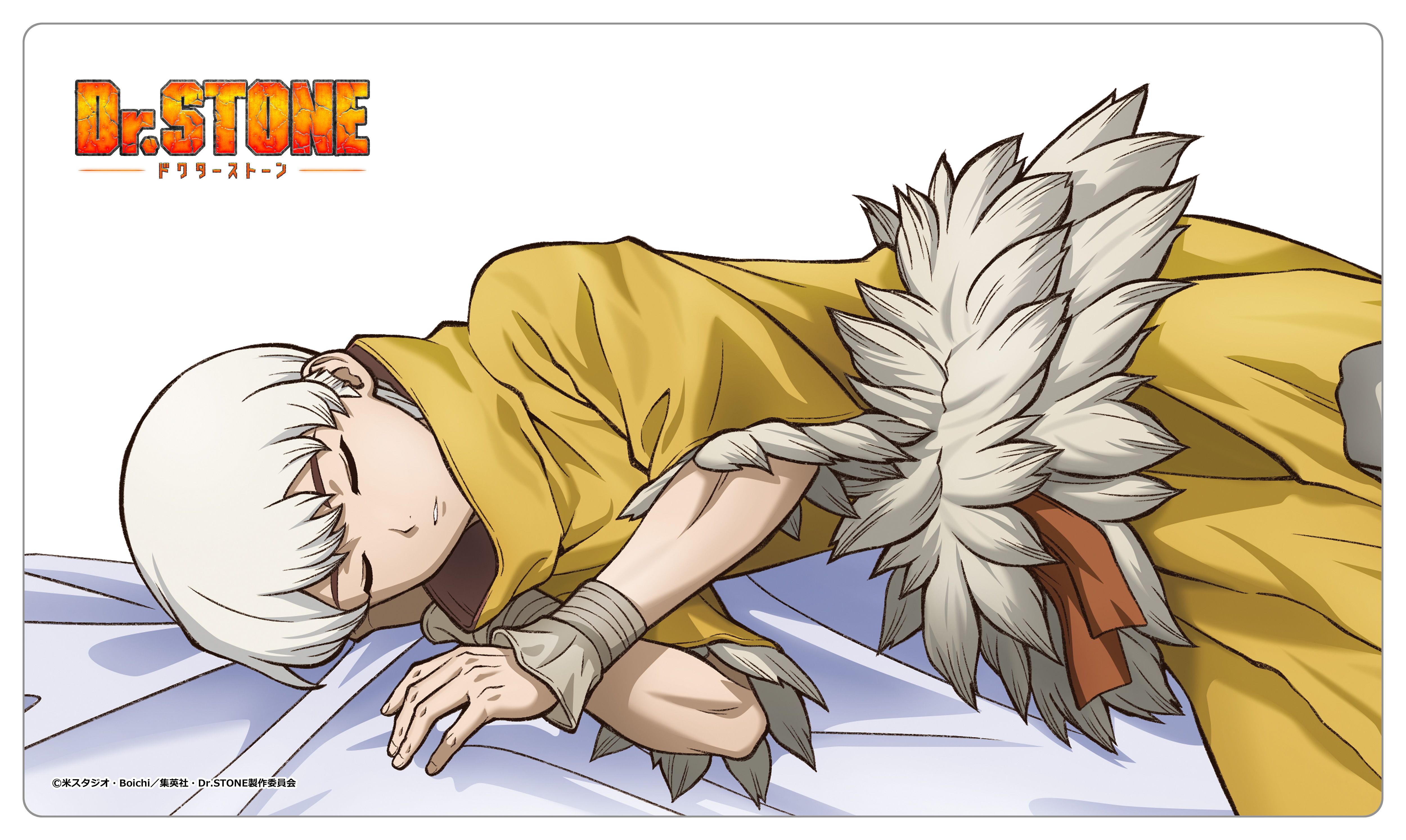 "Dr. Stone" Original Illustration Rubber Mat Saionji Ukyo