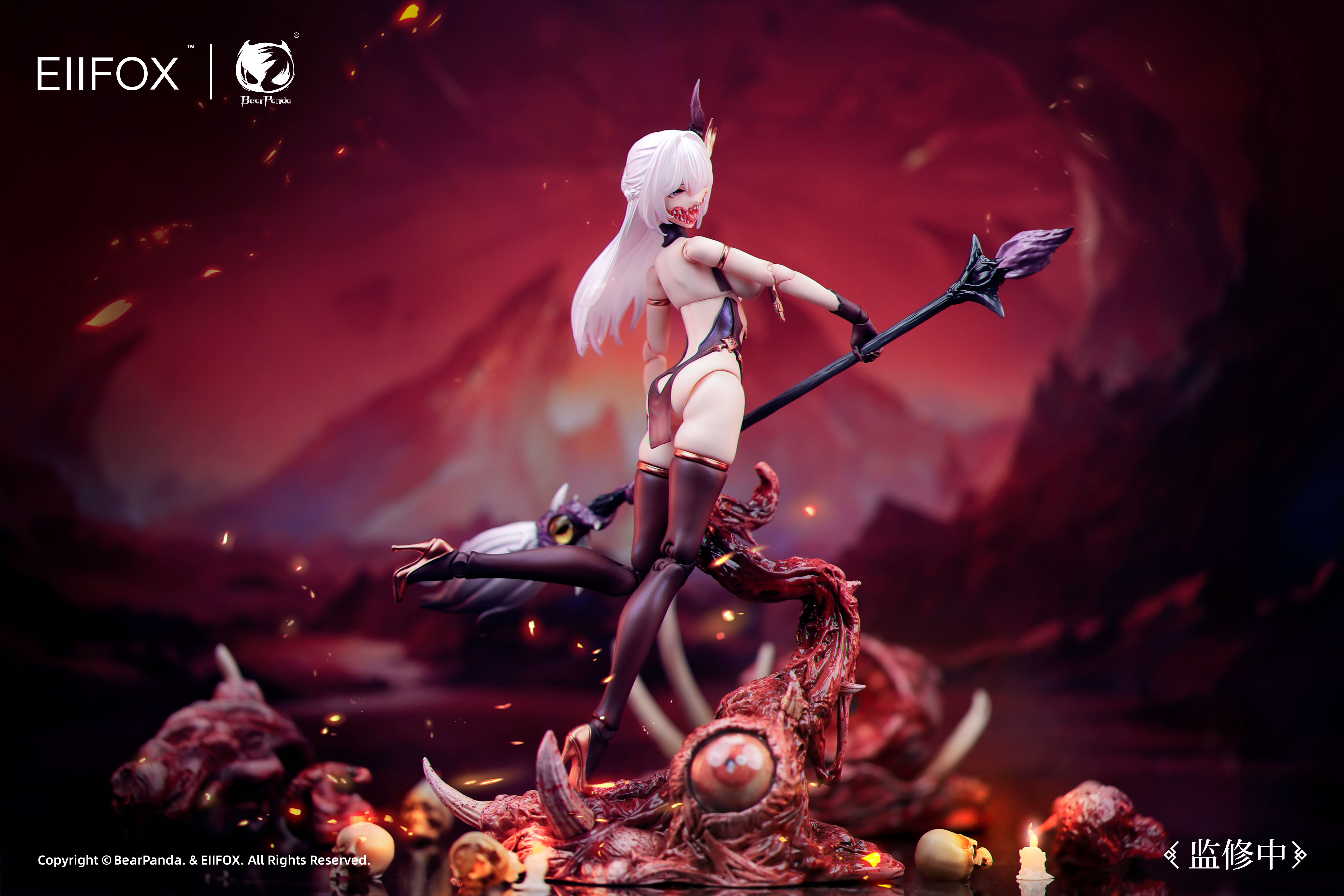 [Pre-order] BEARPANDA x EIIFOX THE GODS AND GHOSTS OF CHINA SERIES THE PAINTED SKIN 1/12 SCALE ACTION FIGURE