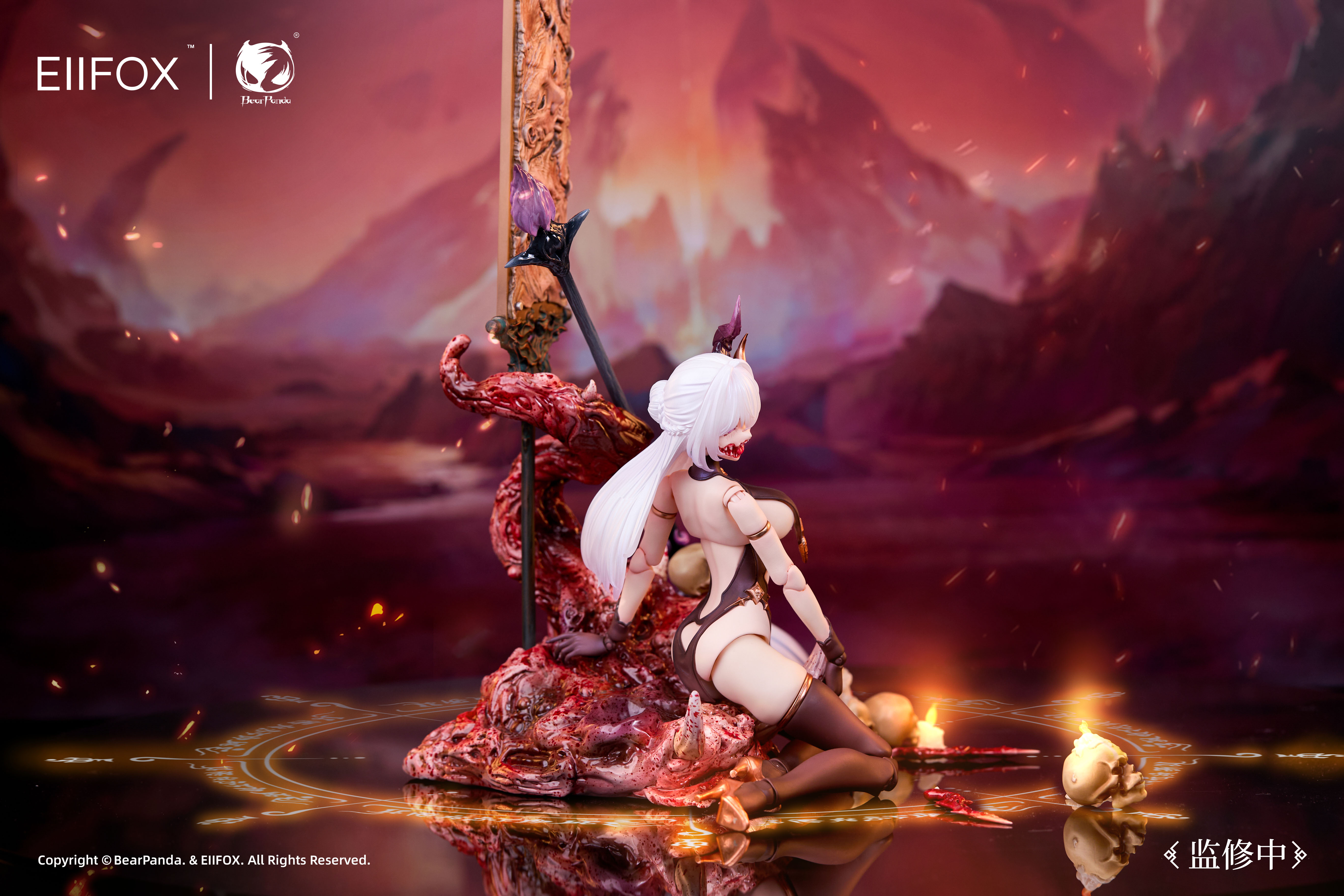 [Pre-order] BEARPANDA x EIIFOX THE GODS AND GHOSTS OF CHINA SERIES THE PAINTED SKIN 1/12 SCALE ACTION FIGURE