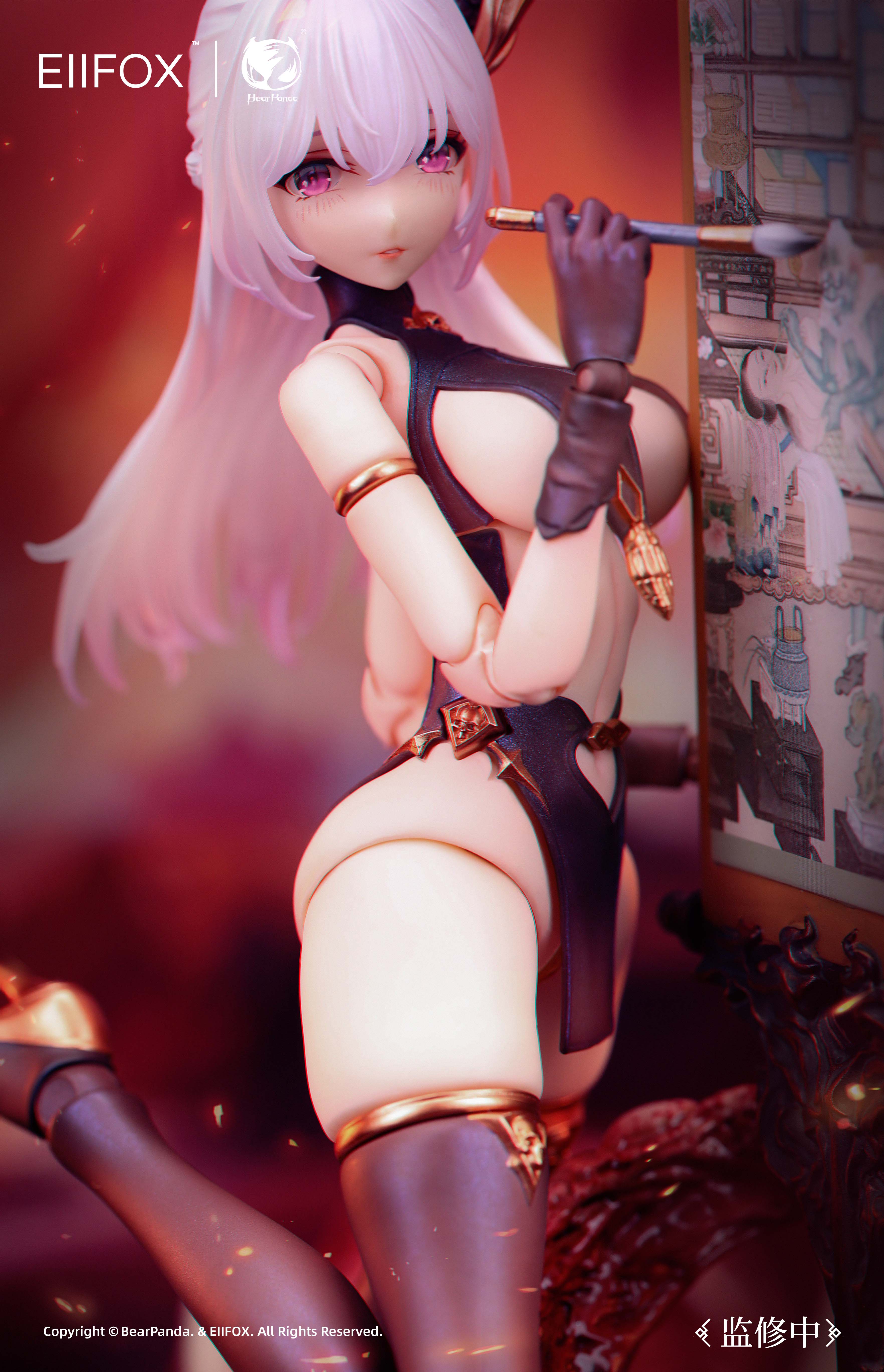 [Pre-order] BEARPANDA x EIIFOX THE GODS AND GHOSTS OF CHINA SERIES THE PAINTED SKIN 1/12 SCALE ACTION FIGURE