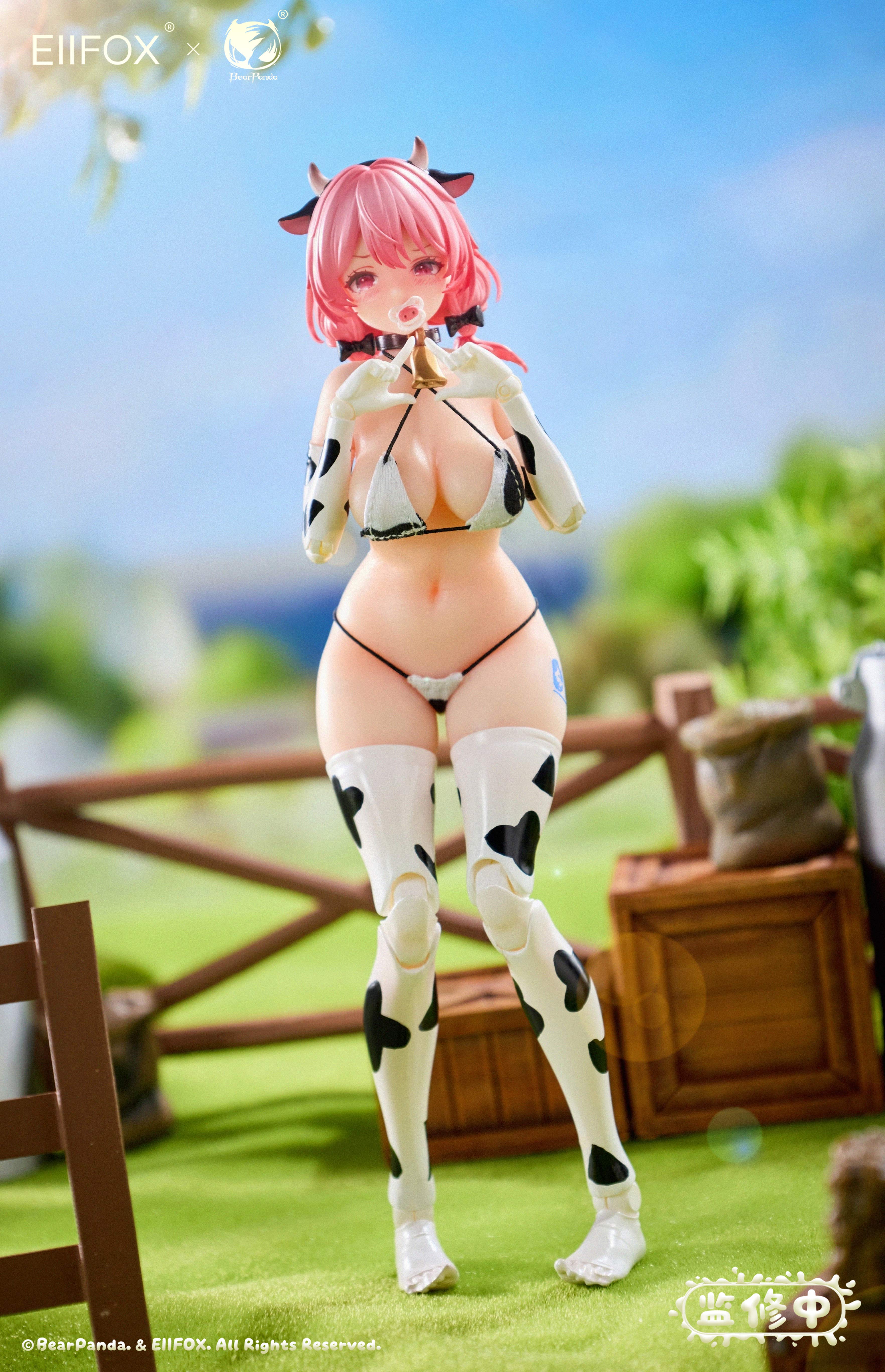 BEARPANDA x EIIFOX COW MOMO 1/8 SCALE ACTION FIGURE