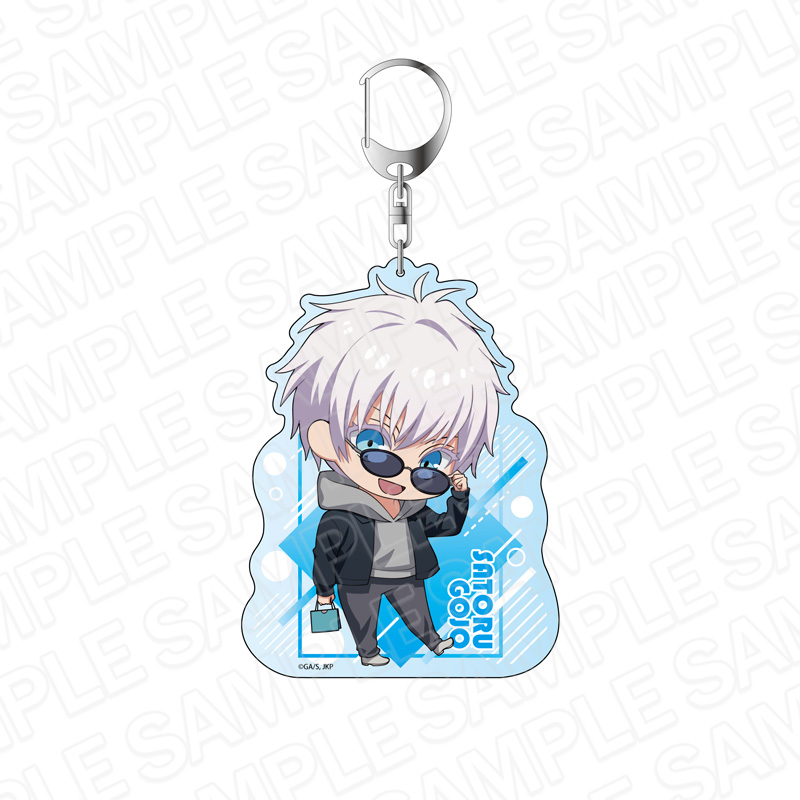 [Pre-order] "Jujutsu Kaisen" Deka Key Chain Gojo Satoru Present Ver.