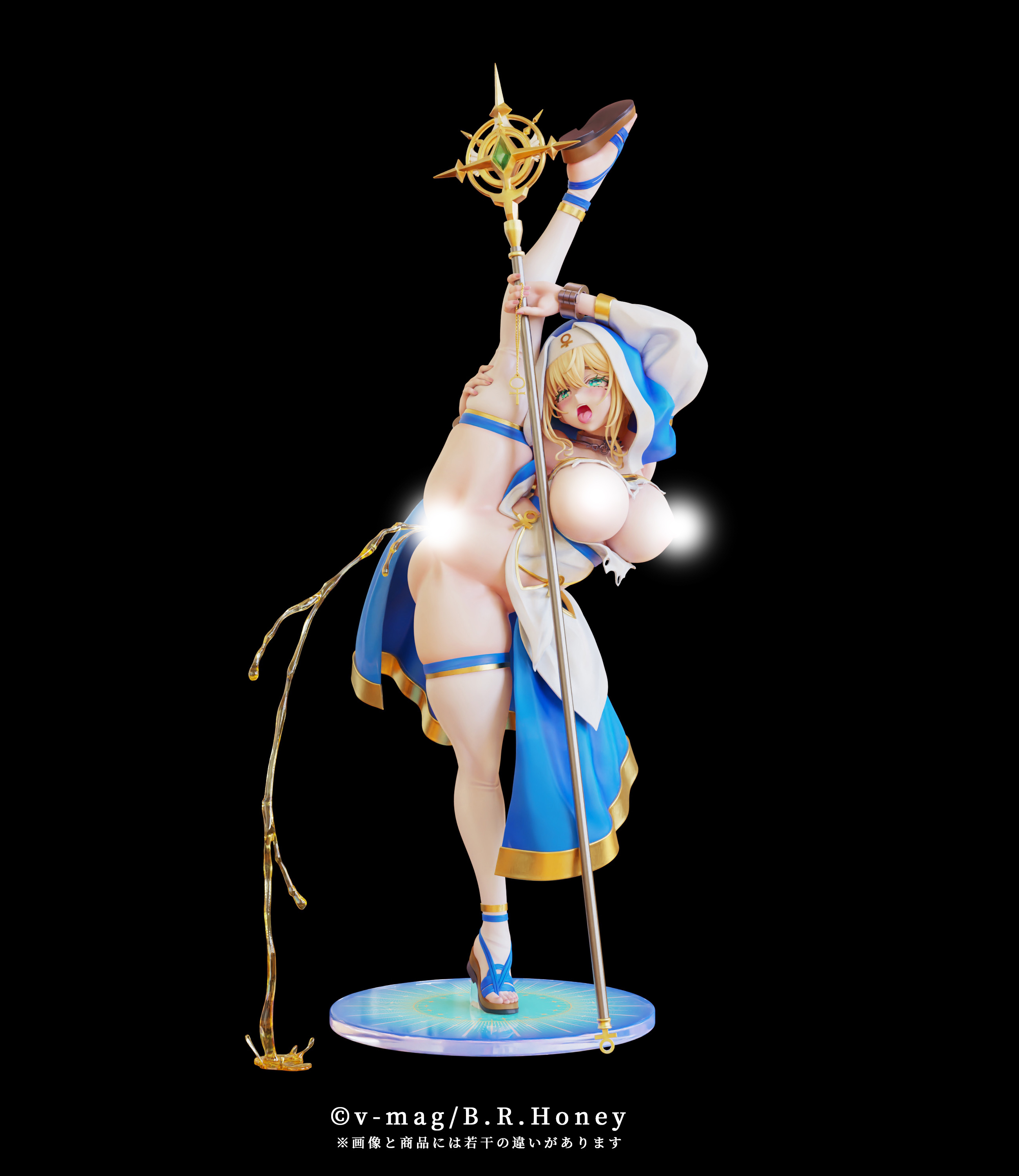 B.R. HONEY. CHARLOTTE THE SAINTESS - EXORCISM POSE 1/6 SCALE FIGURE NORMAL EDITION