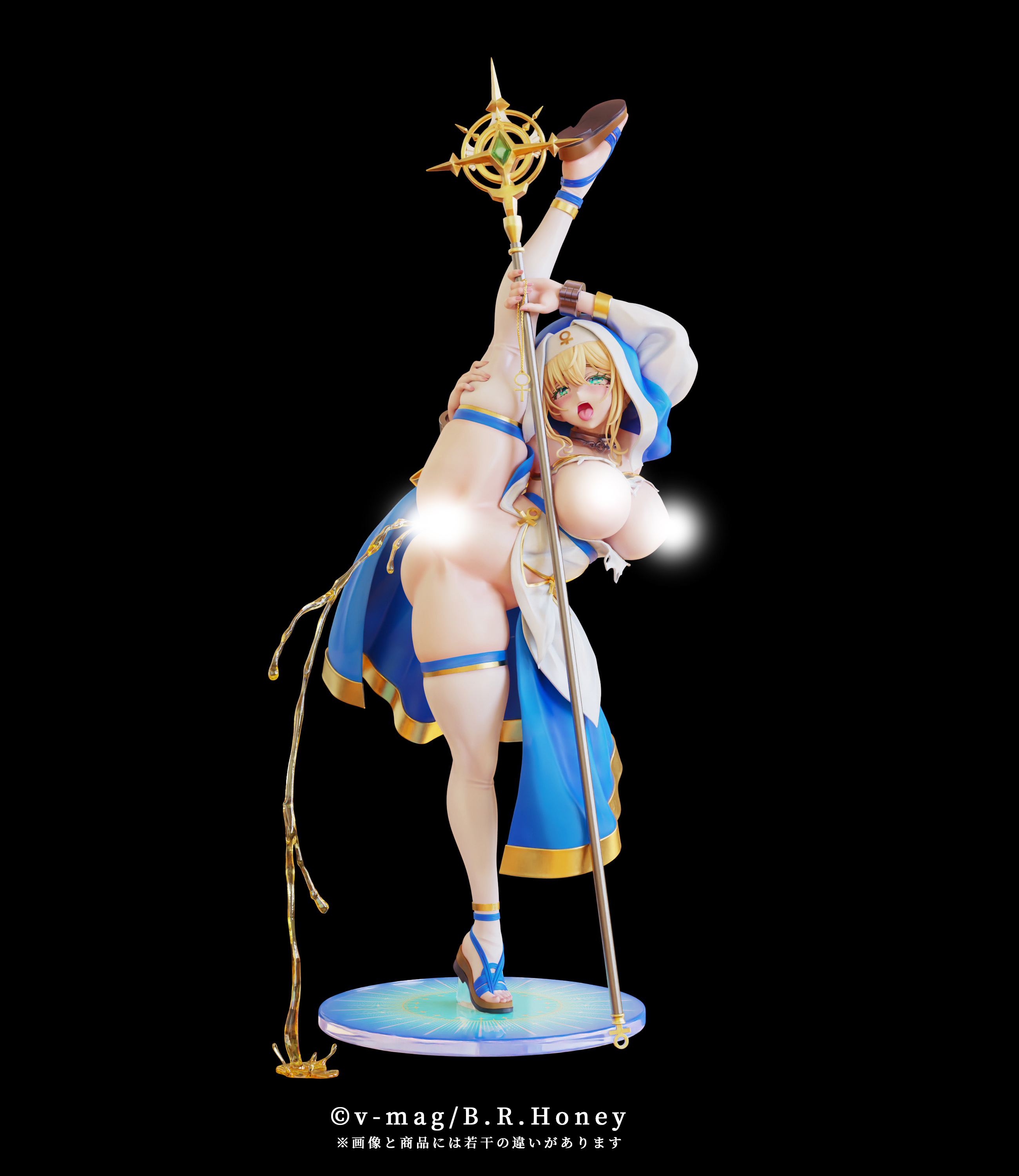 B.R. HONEY. CHARLOTTE THE SAINTESS - EXORCISM POSE 1/6 SCALE FIGURE NORMAL EDITION