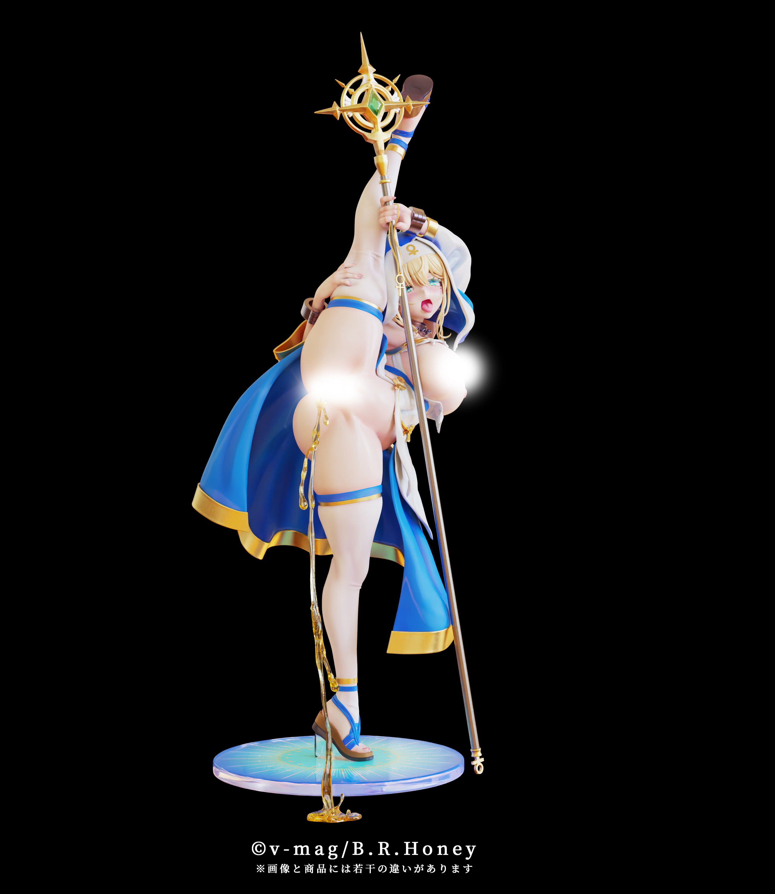 B.R. HONEY. CHARLOTTE THE SAINTESS - EXORCISM POSE 1/6 SCALE FIGURE NORMAL EDITION