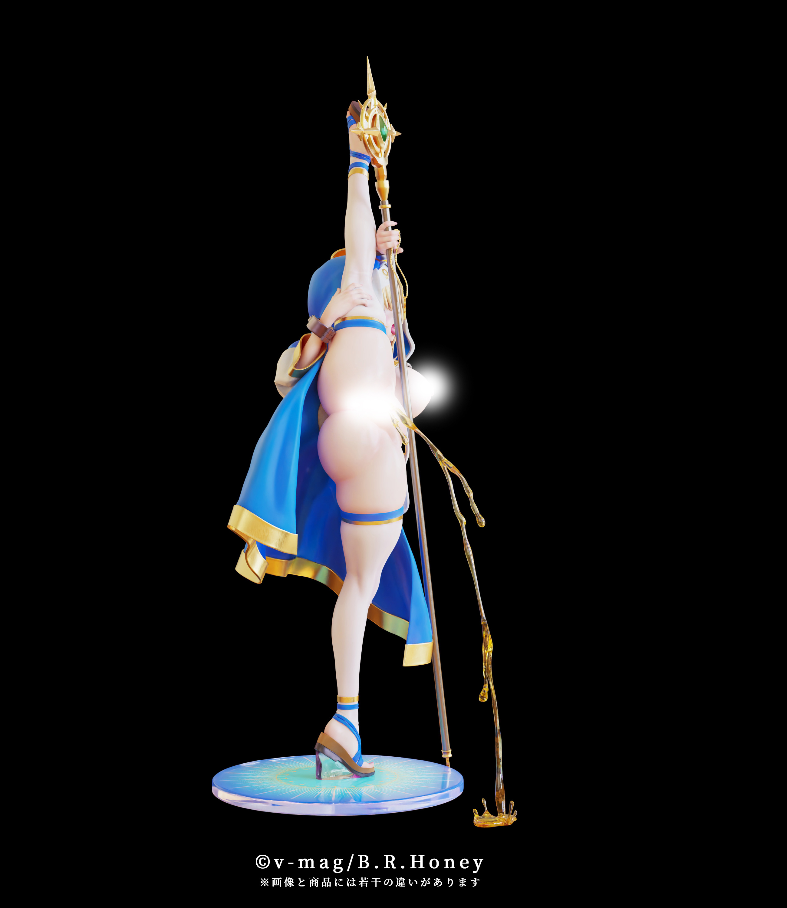 B.R. HONEY. CHARLOTTE THE SAINTESS - EXORCISM POSE 1/6 SCALE FIGURE NORMAL EDITION